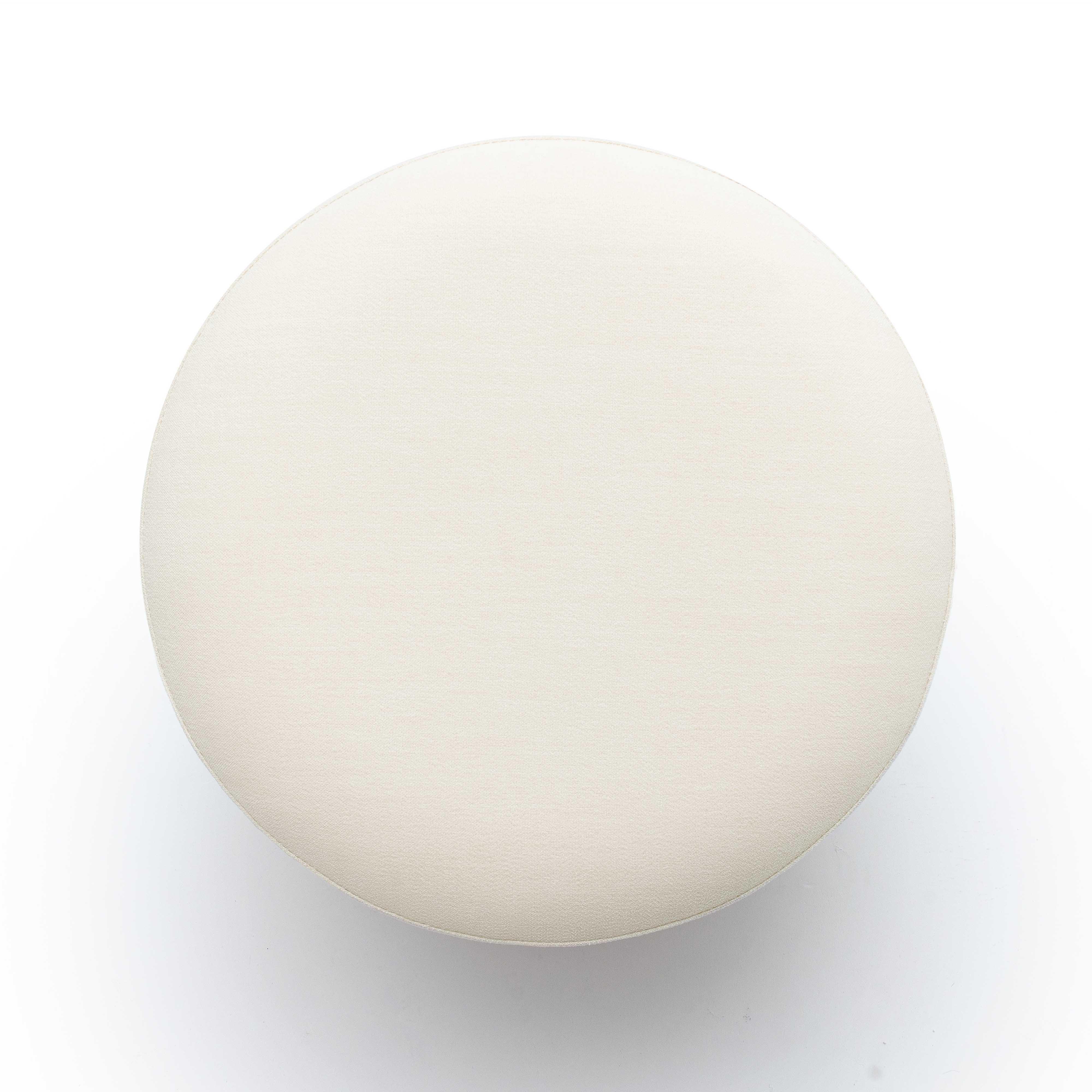 TOV Furniture Dex Ottoman, Cream, large