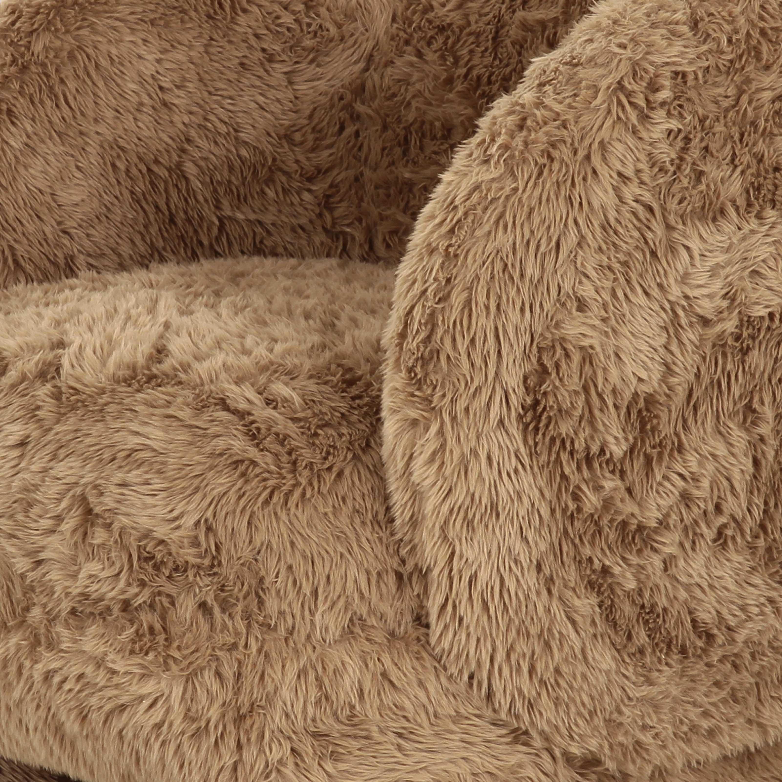 TOV Furniture Kiki Accent Chair, Dark Taupe, large