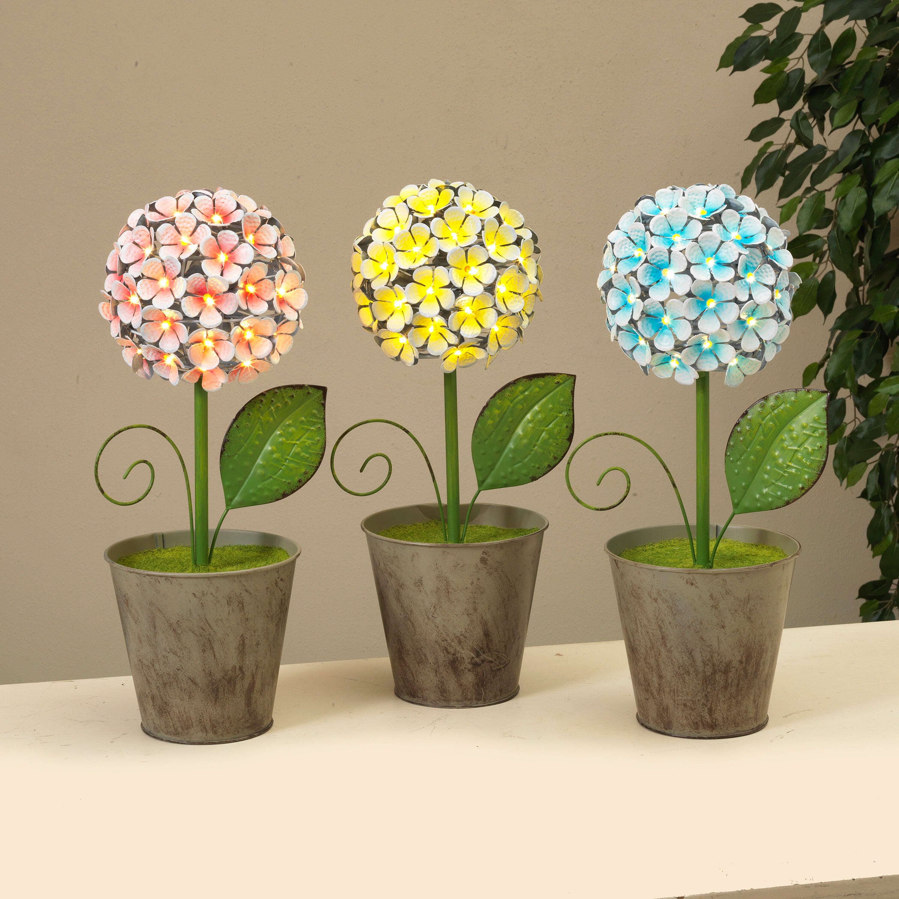 Gerson International Flower Tabletop Decor, , large