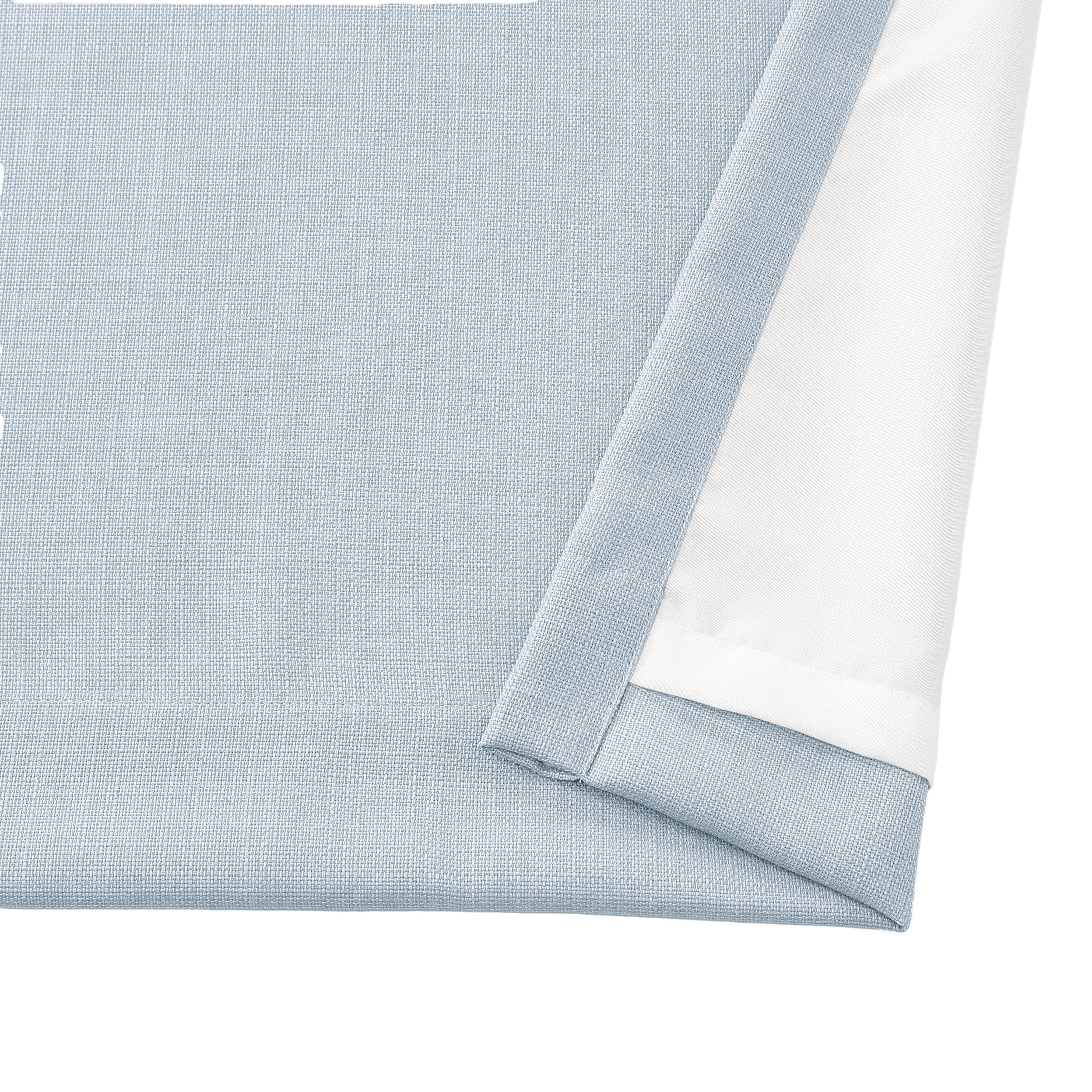 J. Queen New York Garden Bloom 84" Panel Pair, Chambray, large