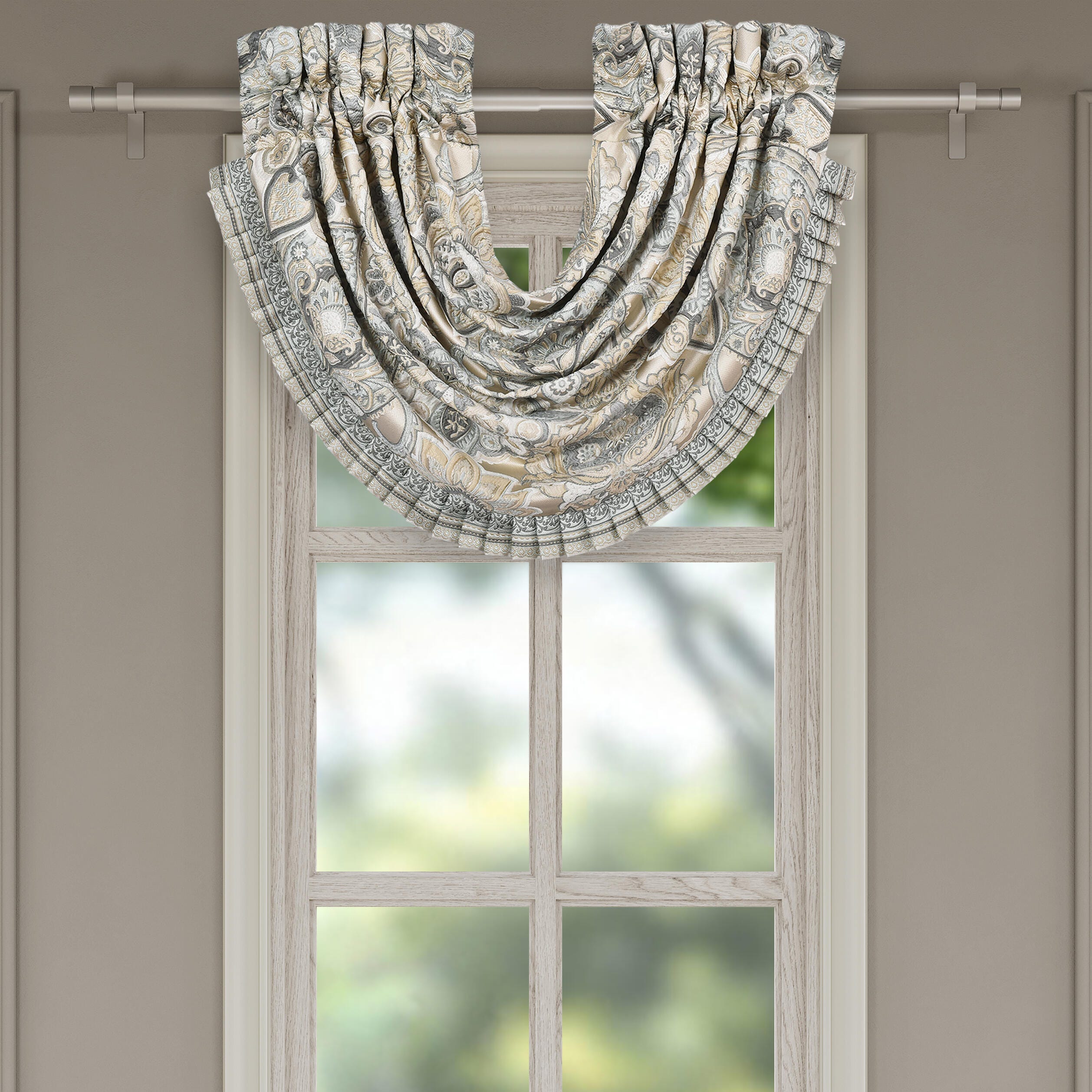 J. Queen New York Annabelle Waterfall Valance, , large
