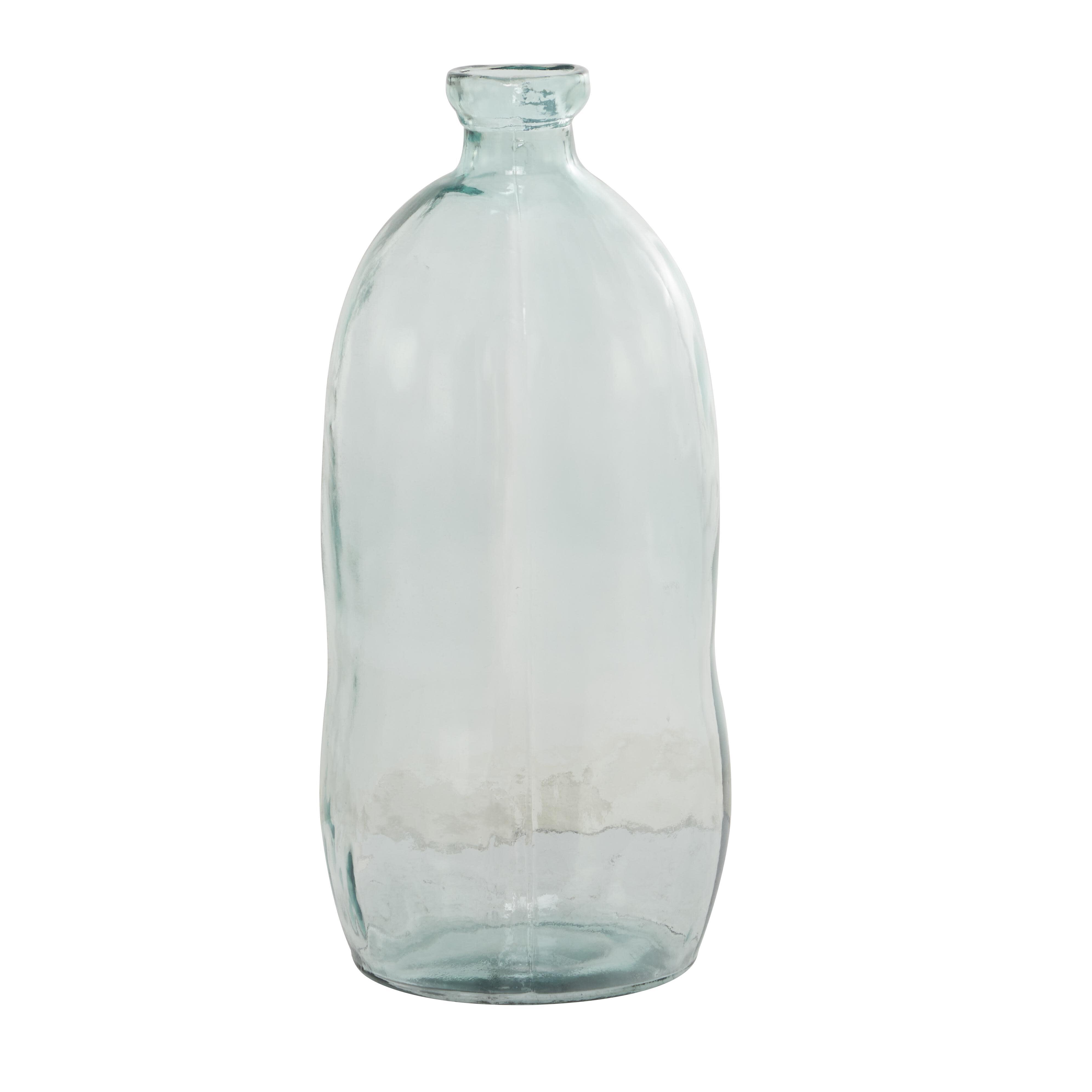 Bayberry Lane Spanish Bottleneck Vase, Blue, large