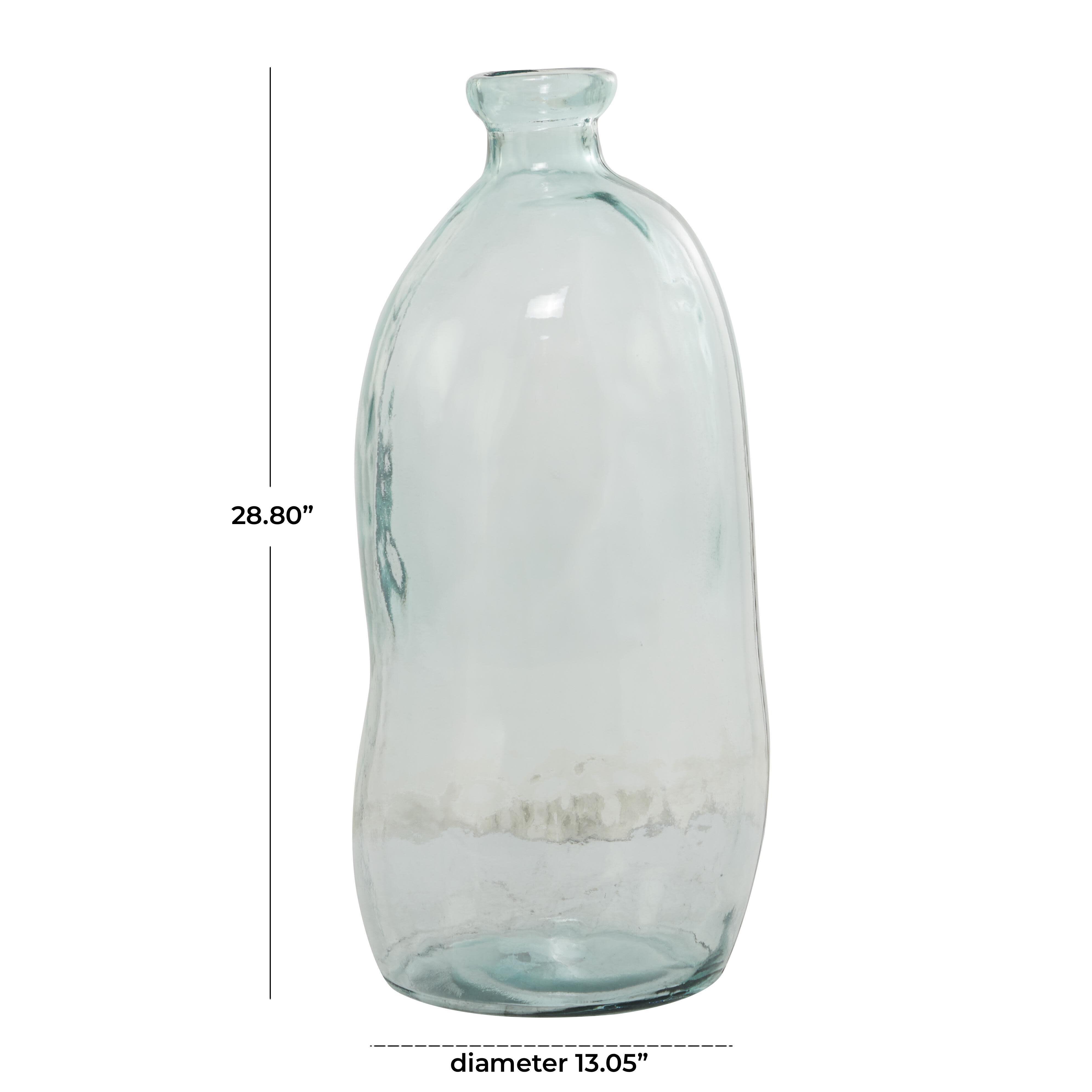 Bayberry Lane Spanish Bottleneck Vase, Blue, large