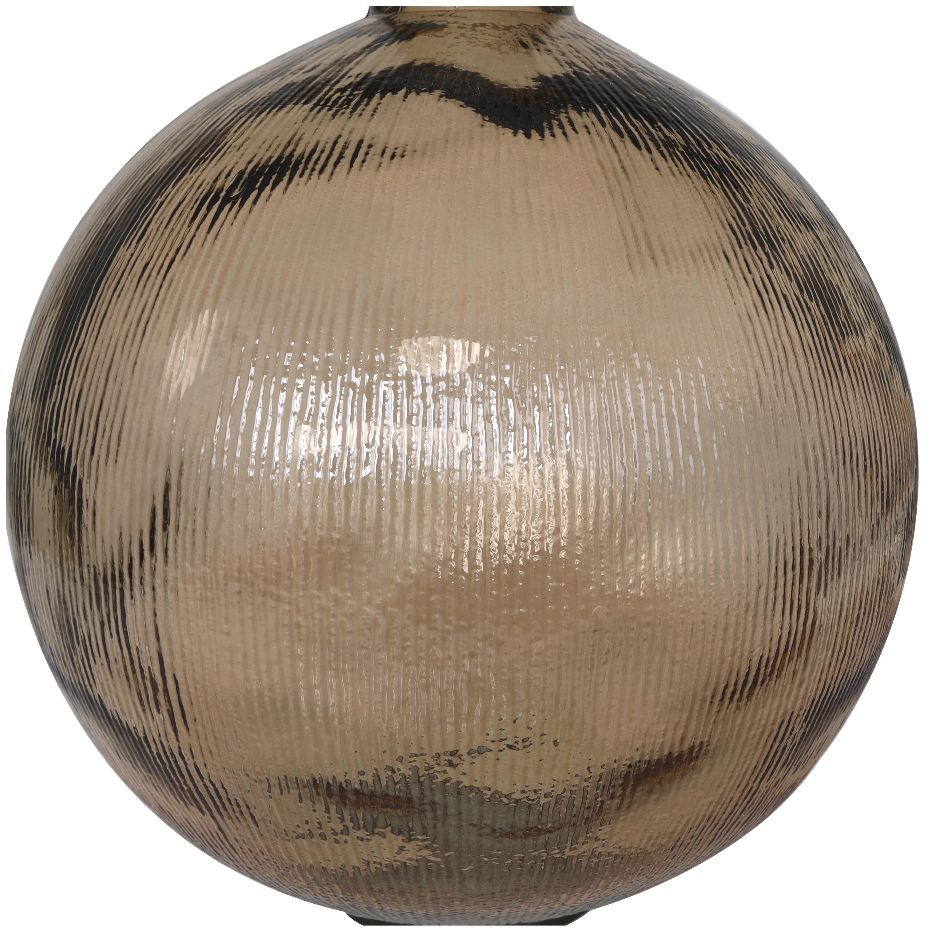 Bayberry Lane Ribbed Spanish Bottle Vase, Brown, large