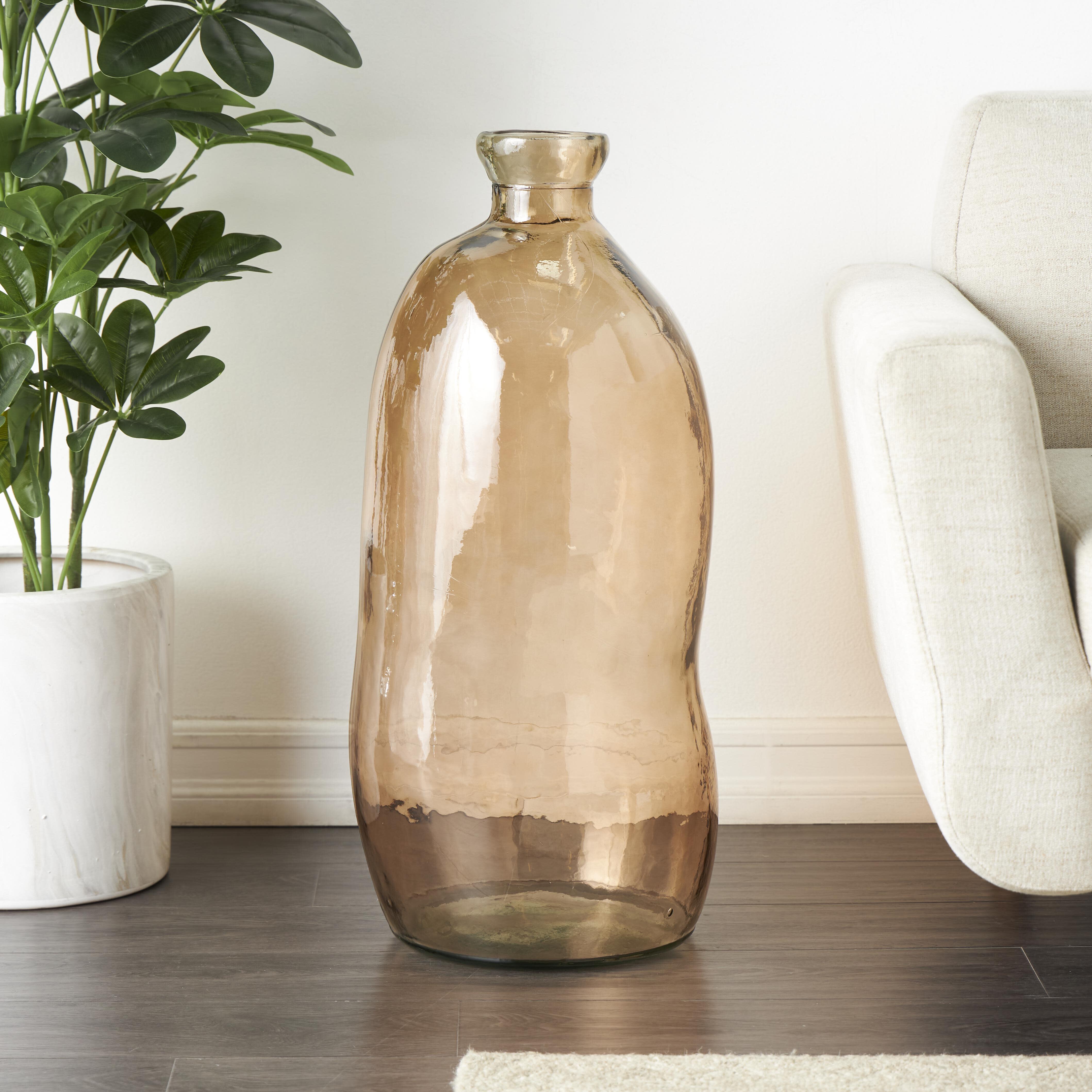 Bayberry Lane Spanish Bottle Vase, Brown, large