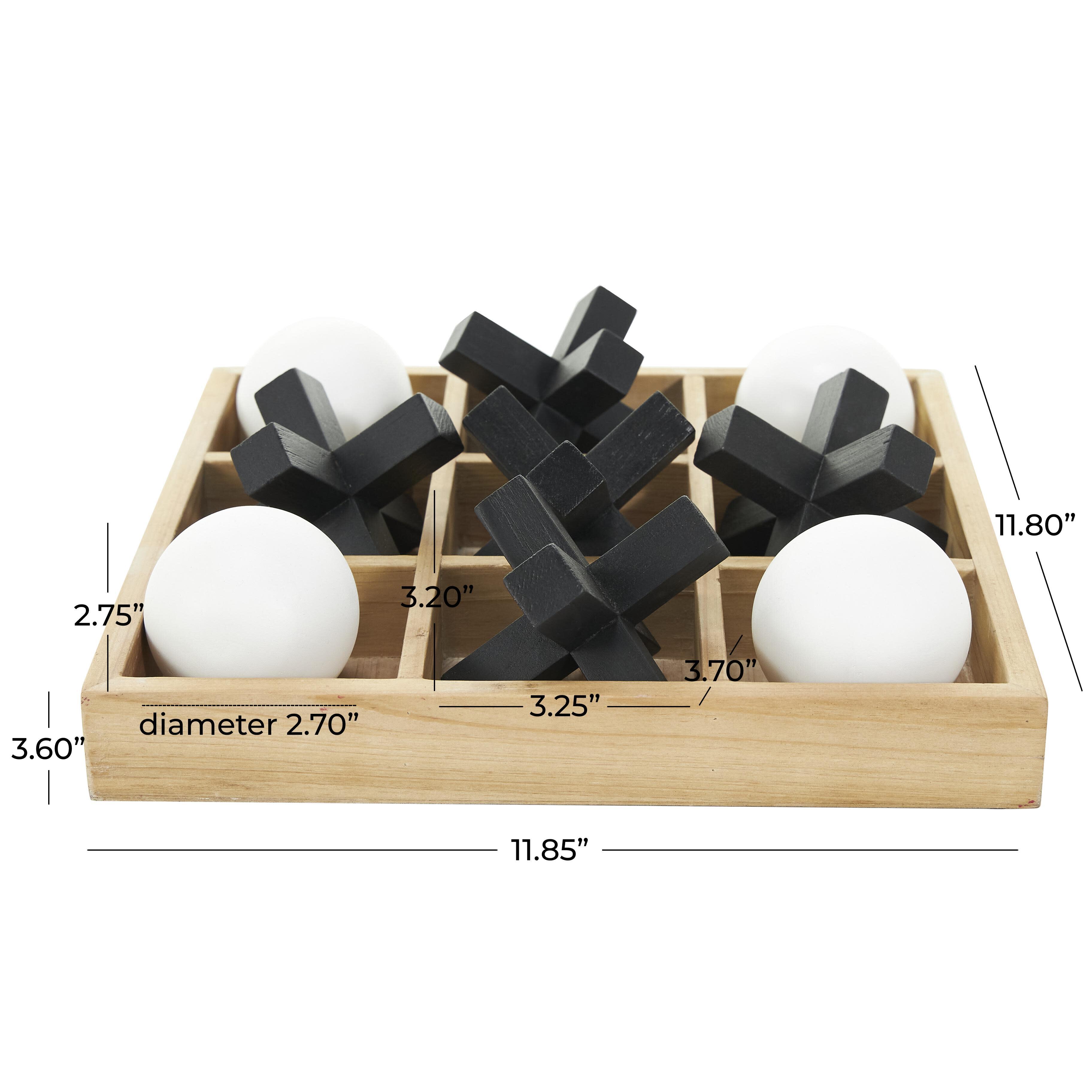 Bayberry Lane Tic Tac Toe Board Game, , large