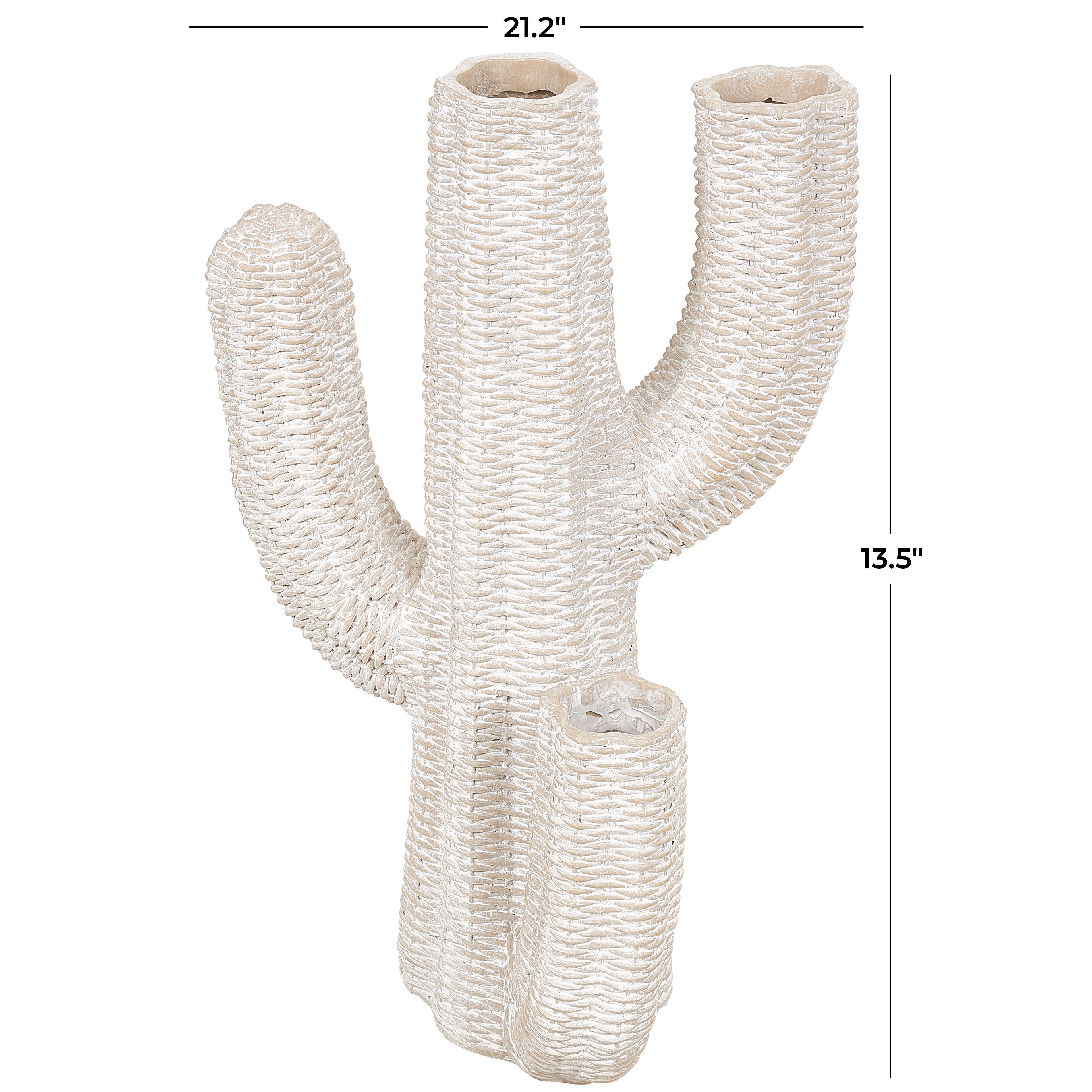 Bayberry Lane Cactus Tall Textured Planter, , large