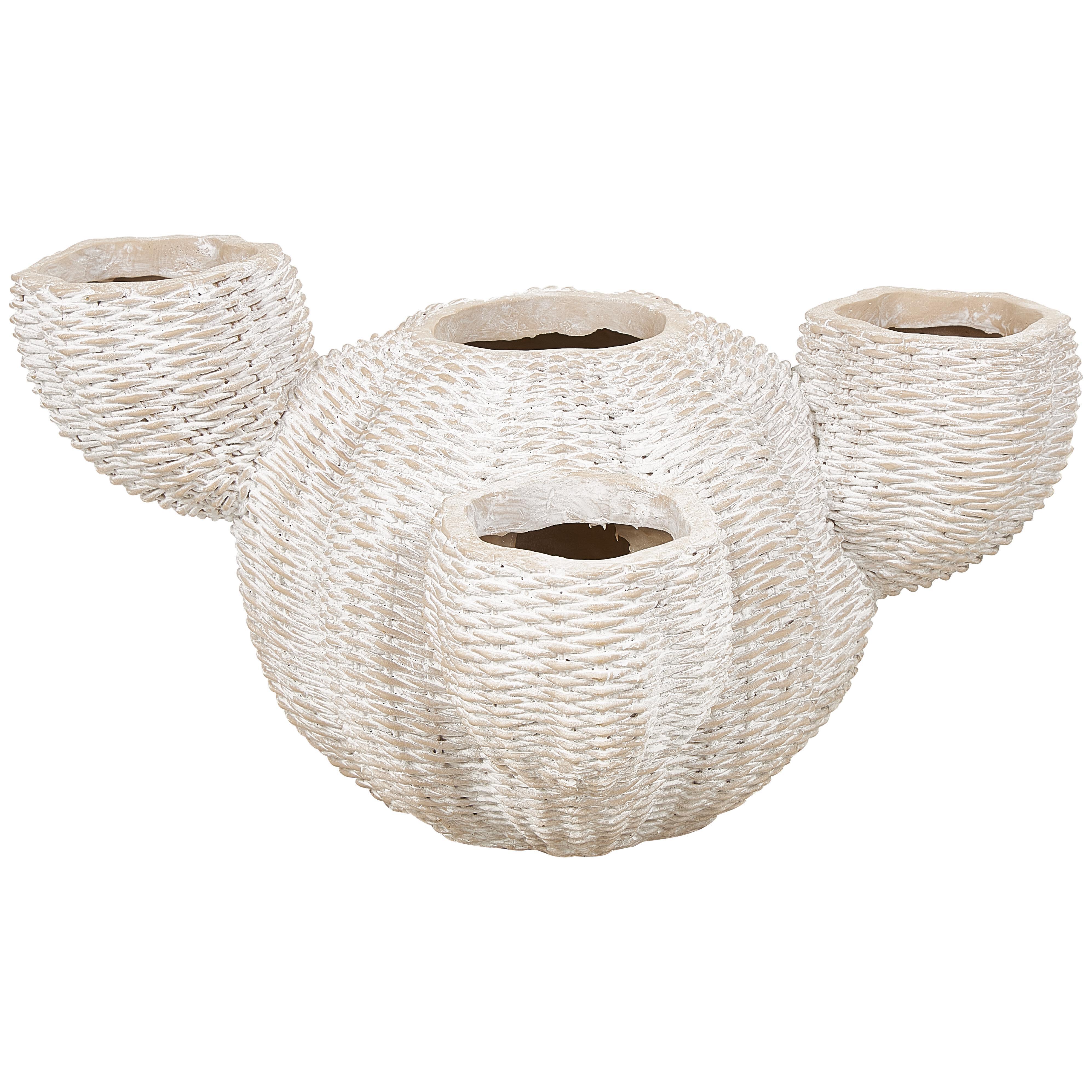 Bayberry Lane Cactus Wide Textured Planter, , large