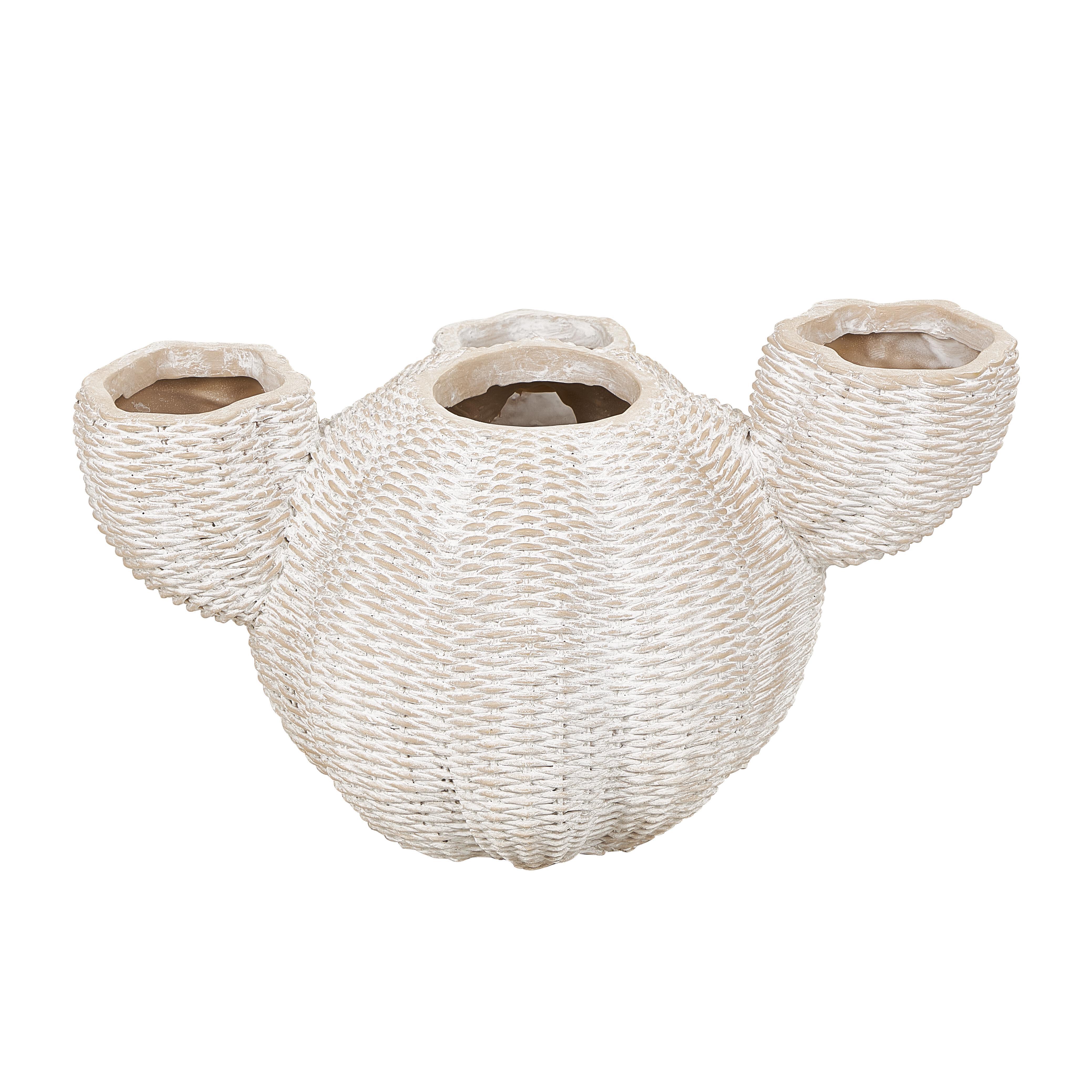 Bayberry Lane Cactus Wide Textured Planter, , large