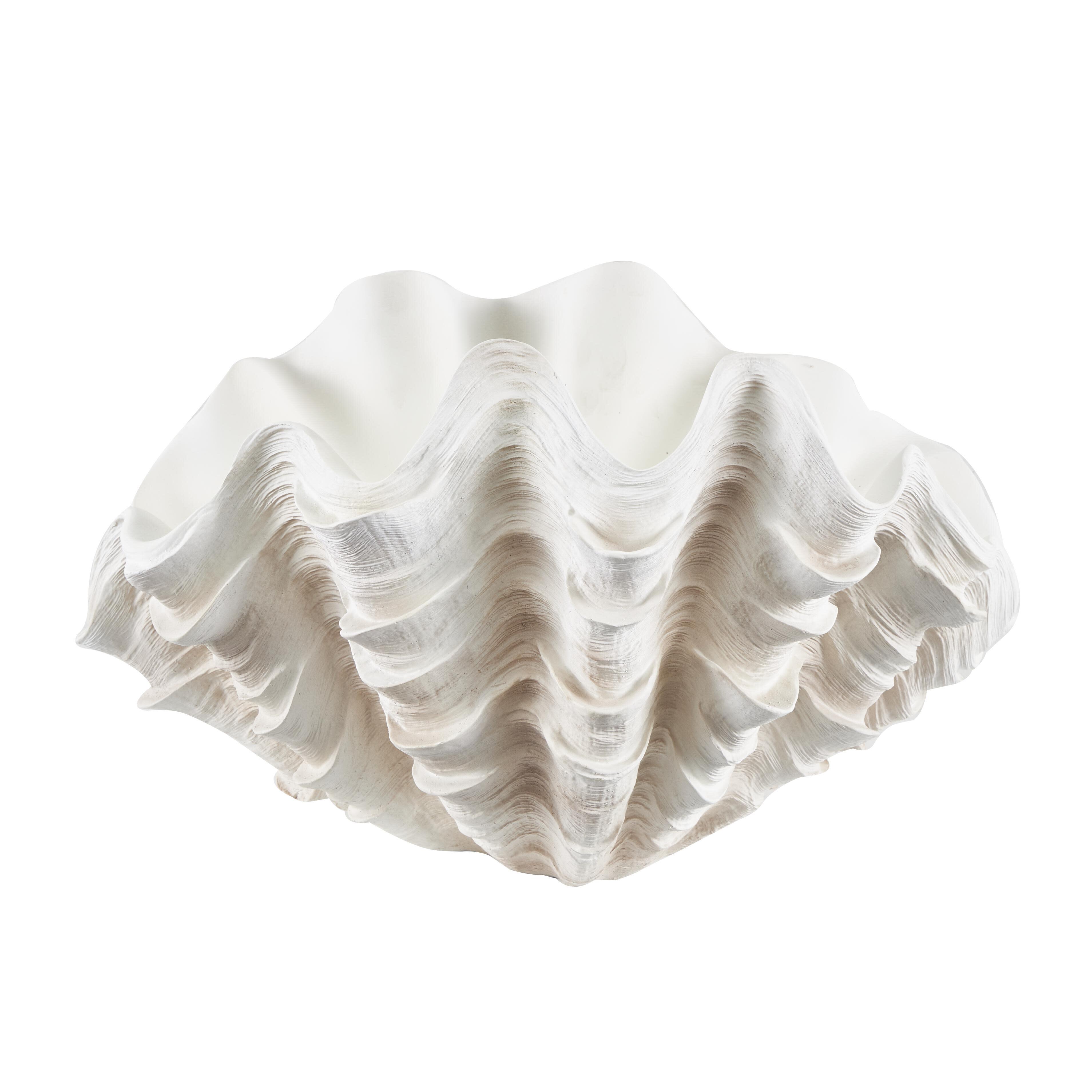 Bayberry Lane 19" Shell Textured Sculpture, , large