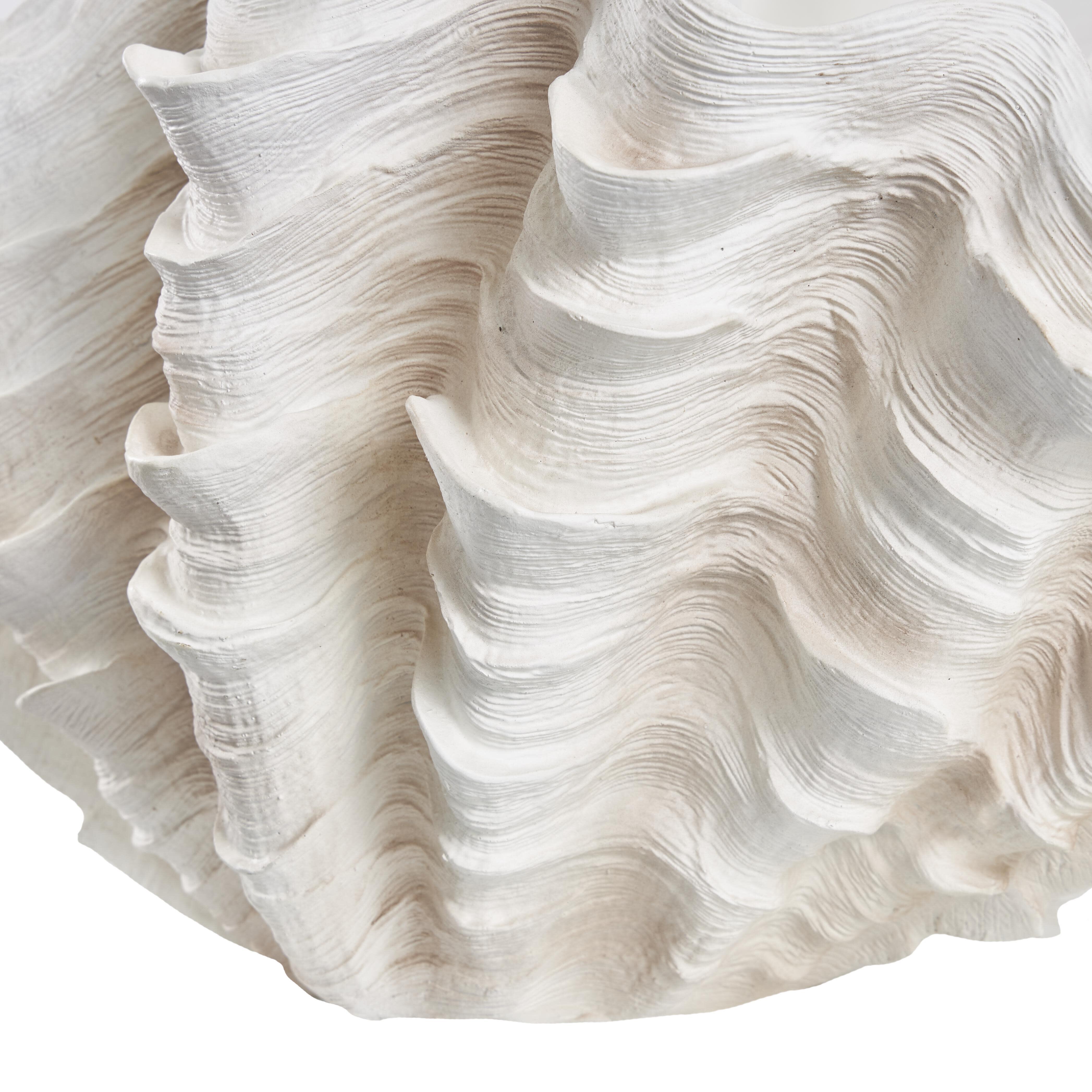 Bayberry Lane 19" Shell Textured Sculpture, , large