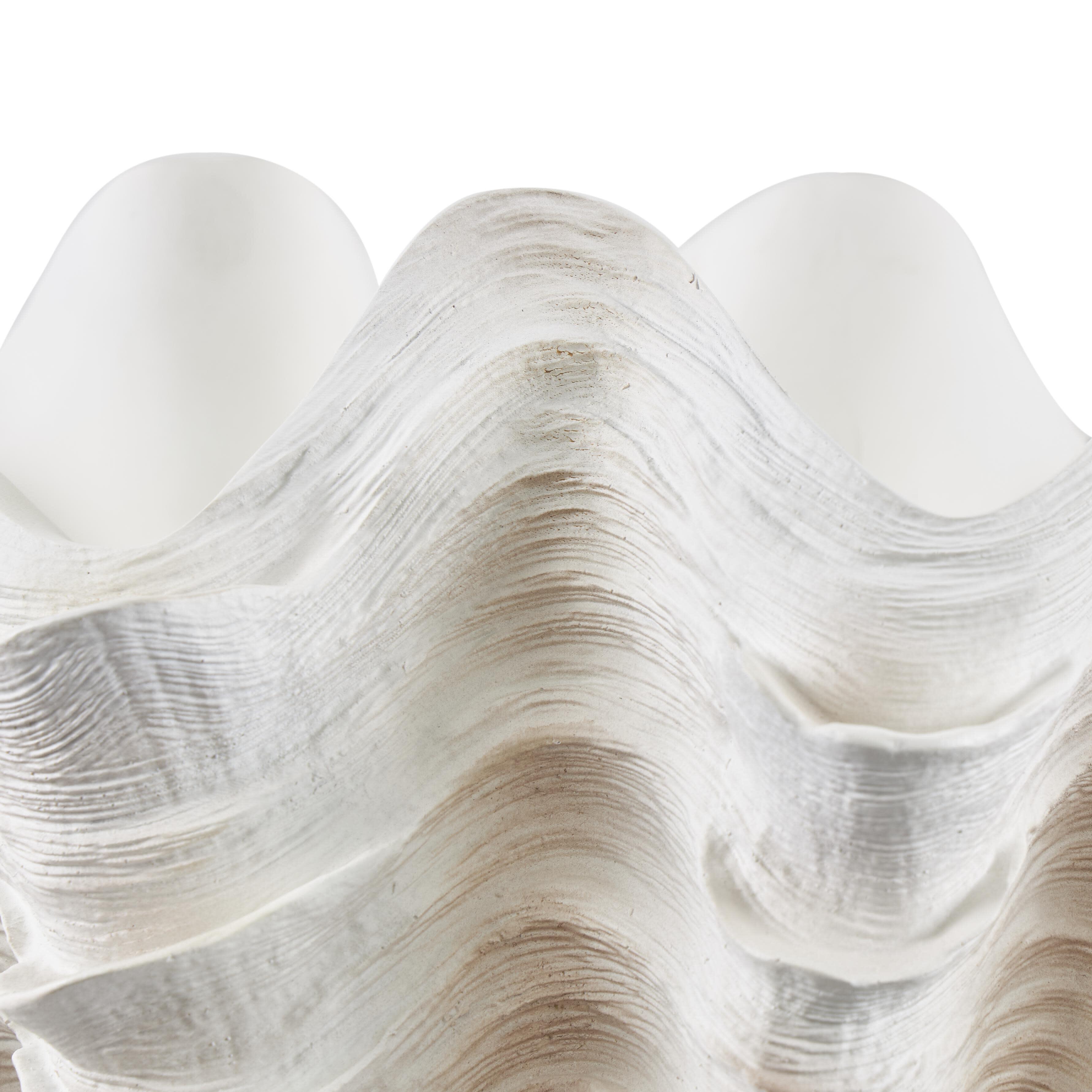 Bayberry Lane 19" Shell Textured Sculpture, , large