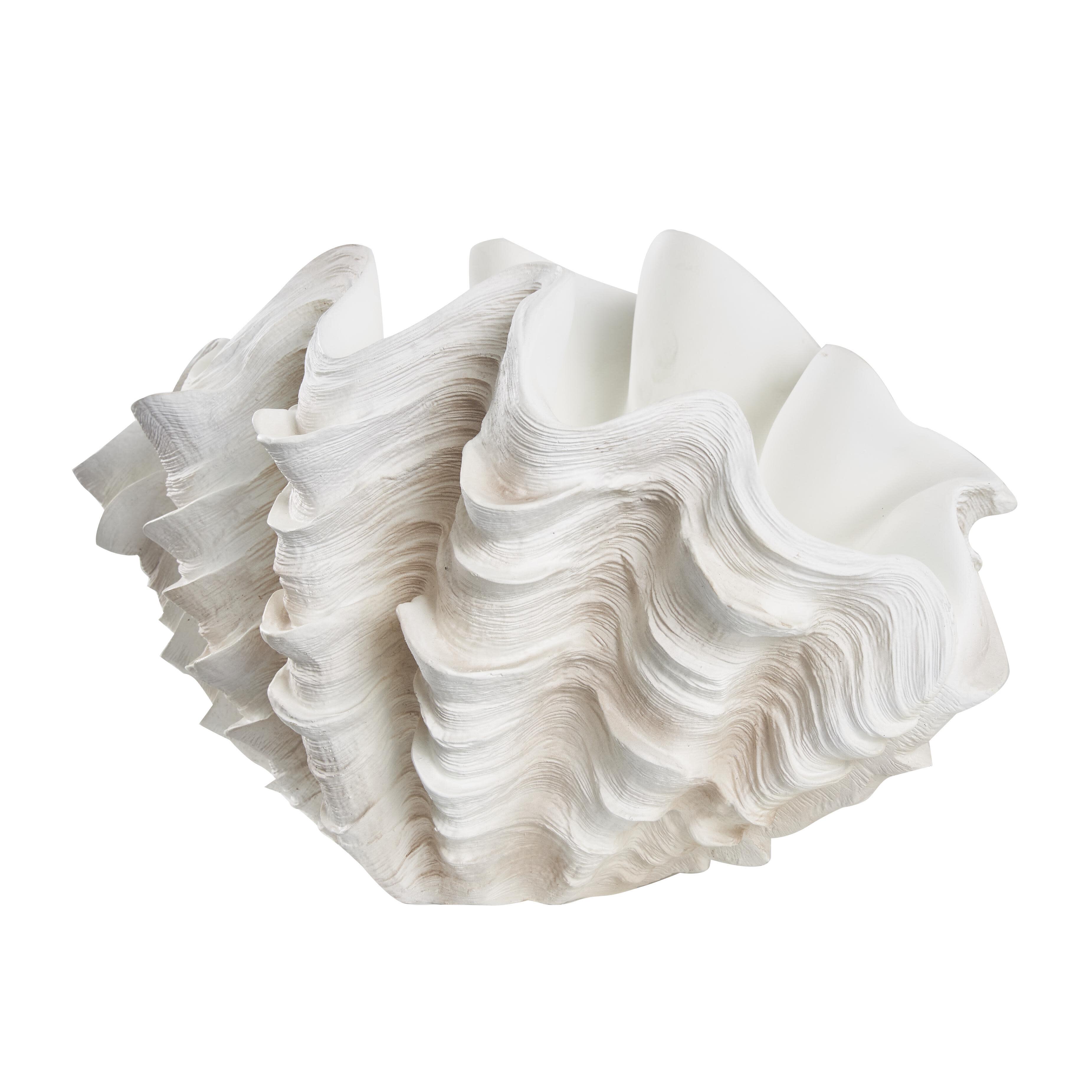 Bayberry Lane 19" Shell Textured Sculpture, , large