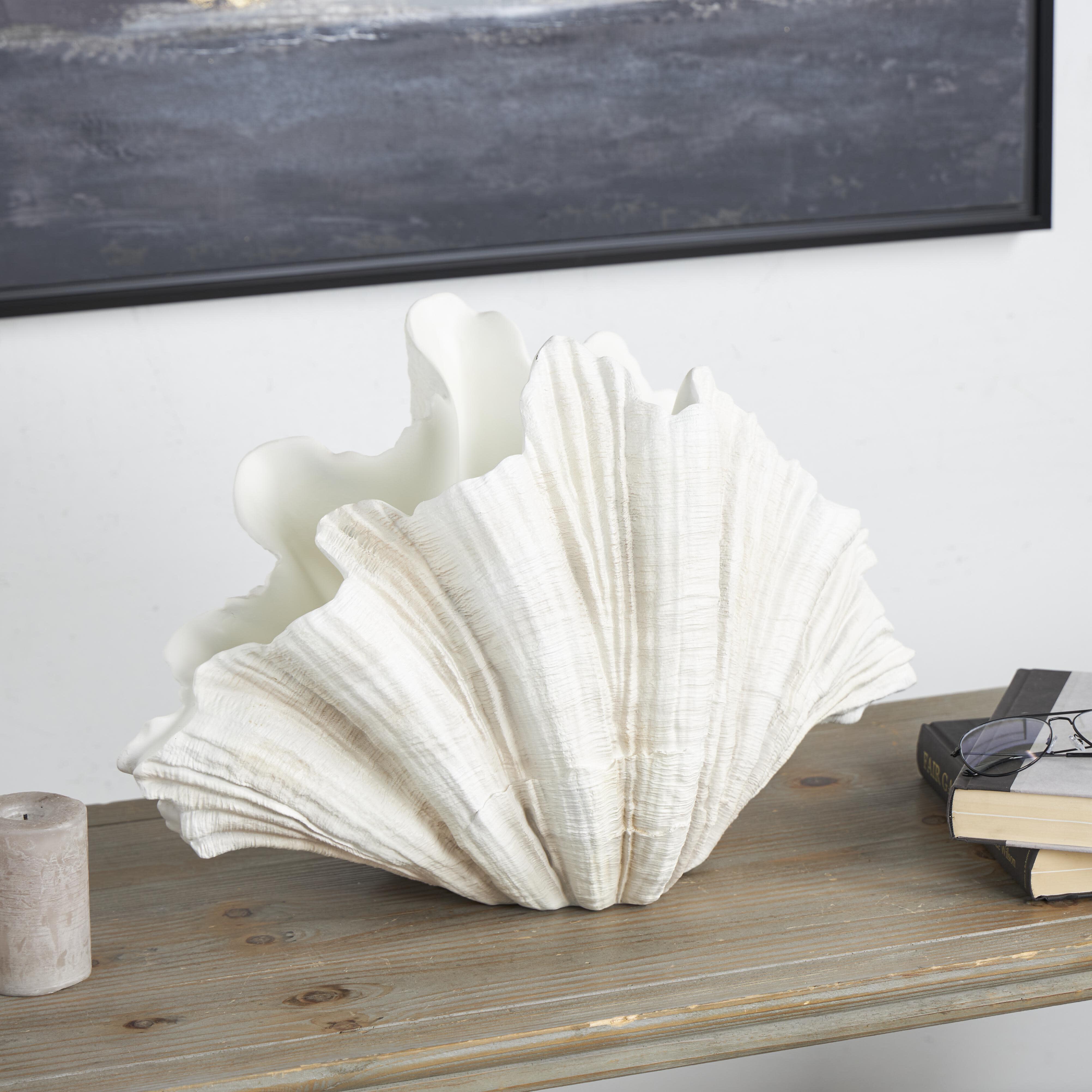 Bayberry Lane 23" Shell Textured Sculpture, , rollover