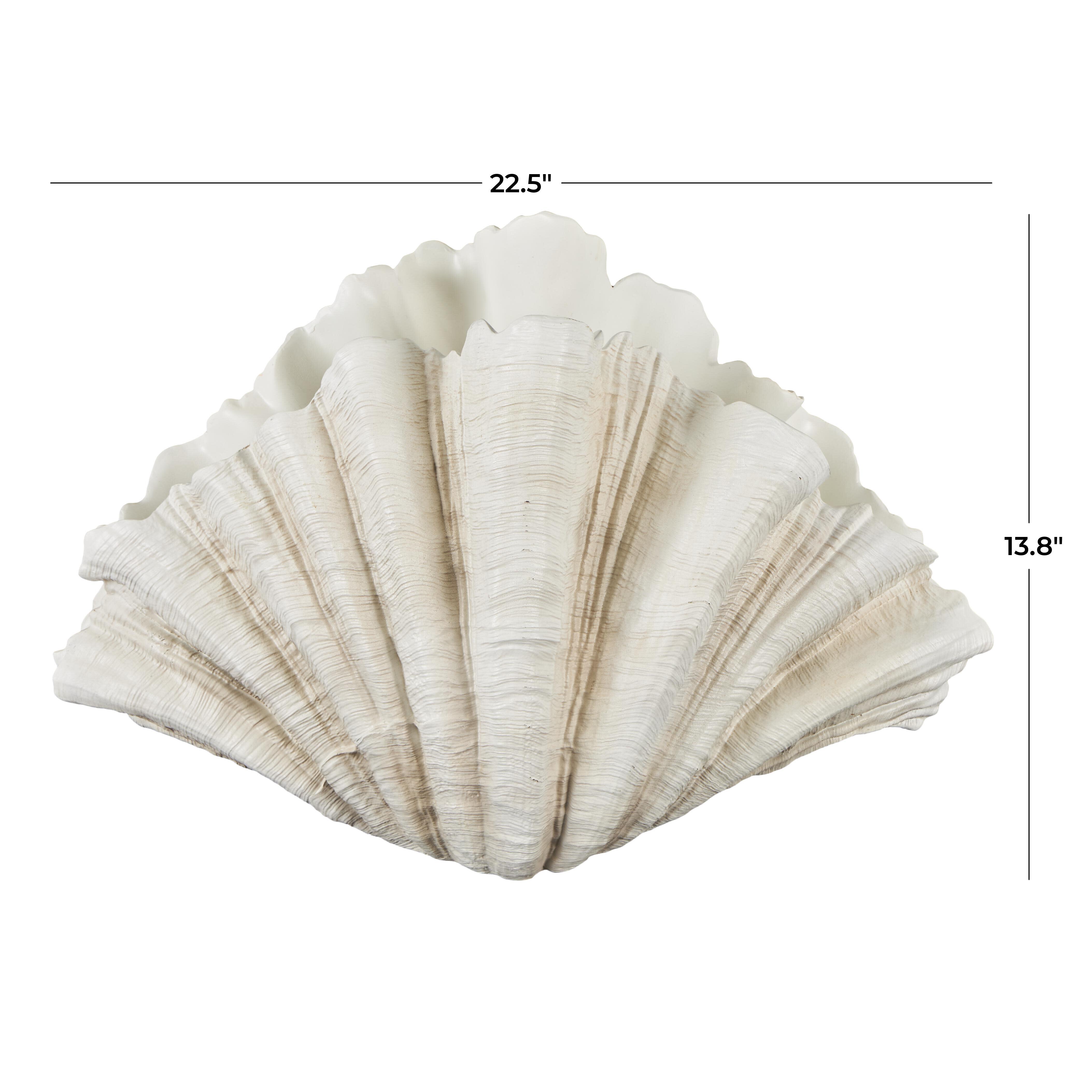 Bayberry Lane 23" Shell Textured Sculpture, , large