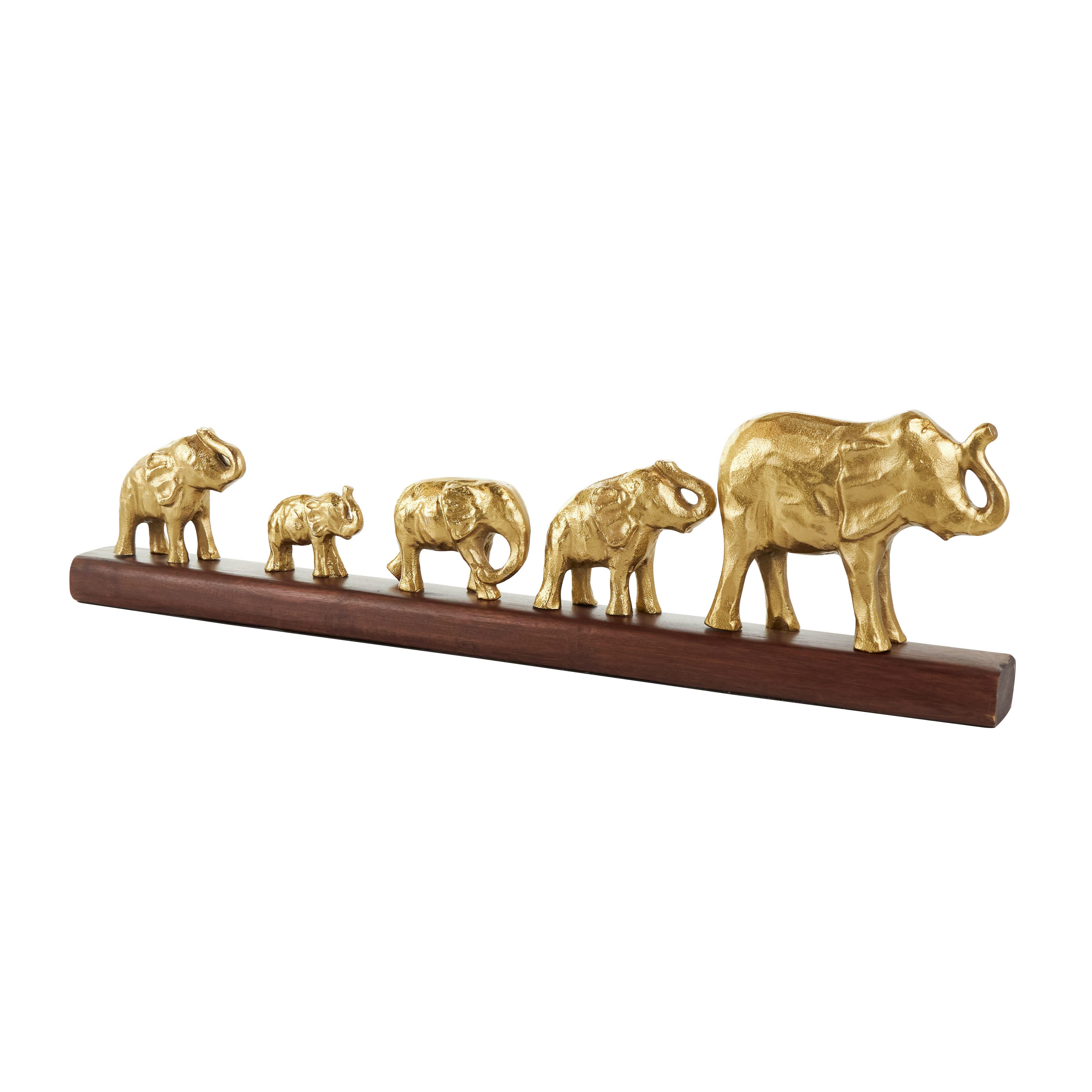 Bayberry Lane Elephant Sculpture with Base, , large