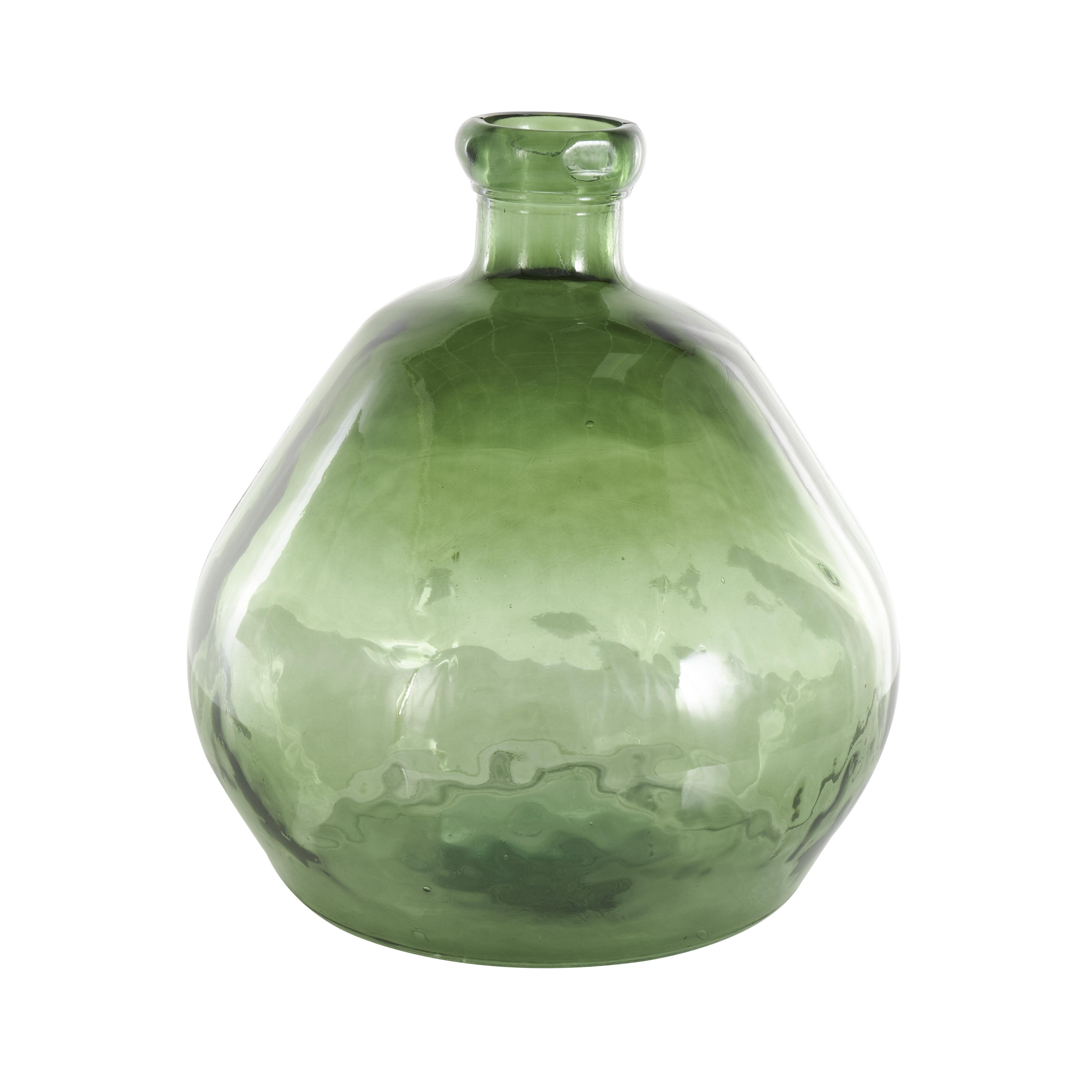 Bayberry Lane Wide Spanish Bottle Vase, , large