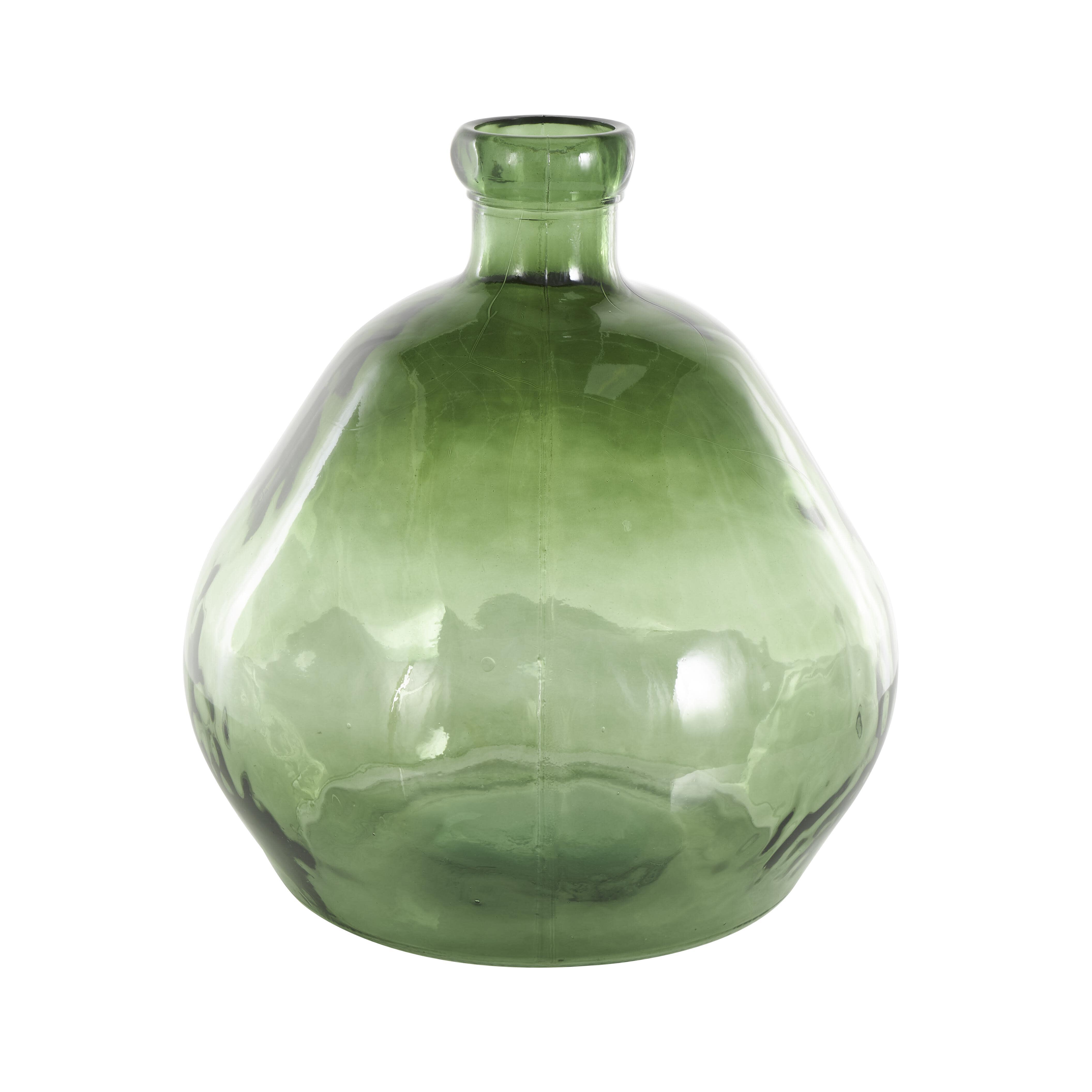 Bayberry Lane Wide Spanish Bottle Vase, , large