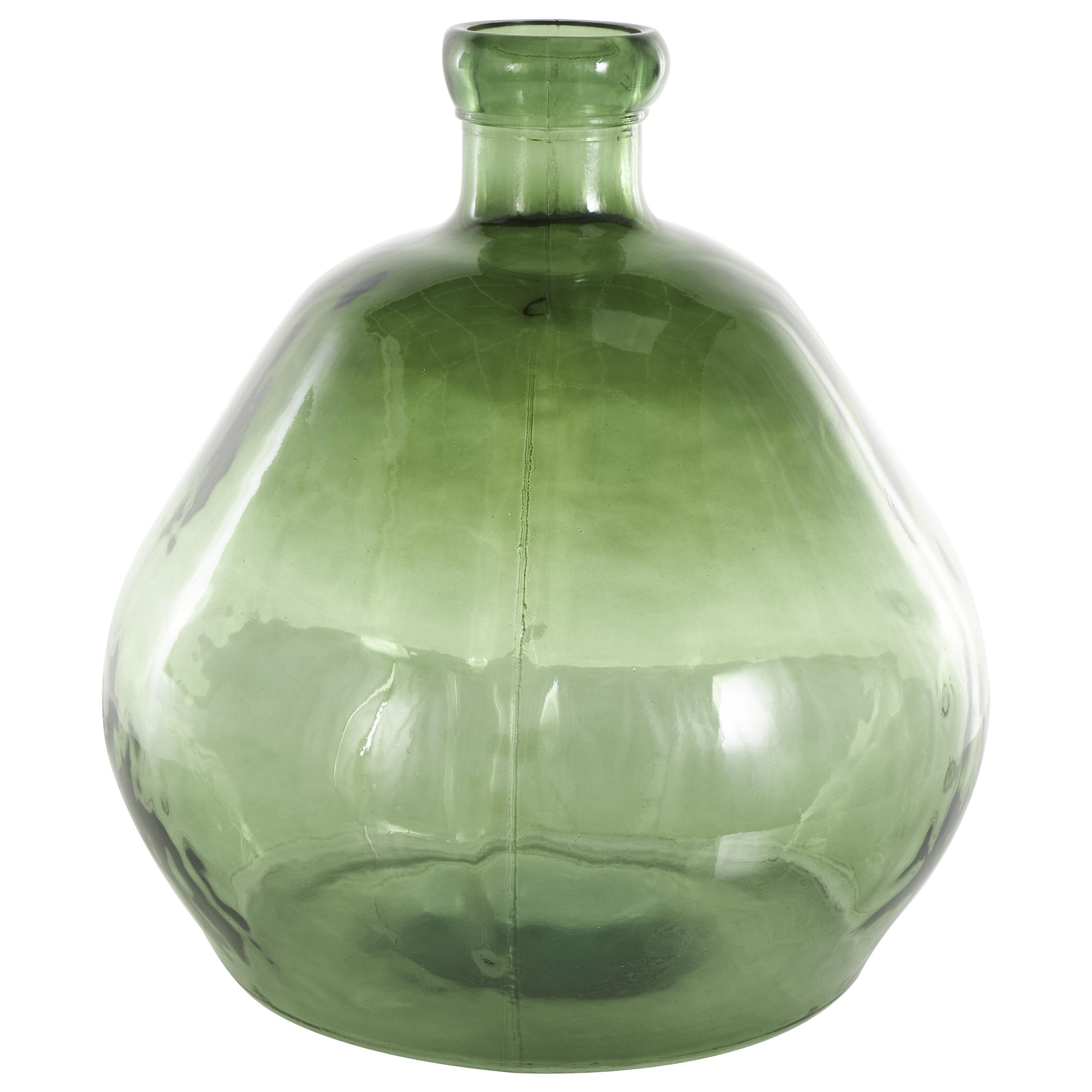 Bayberry Lane Wide Spanish Bottle Vase, , large
