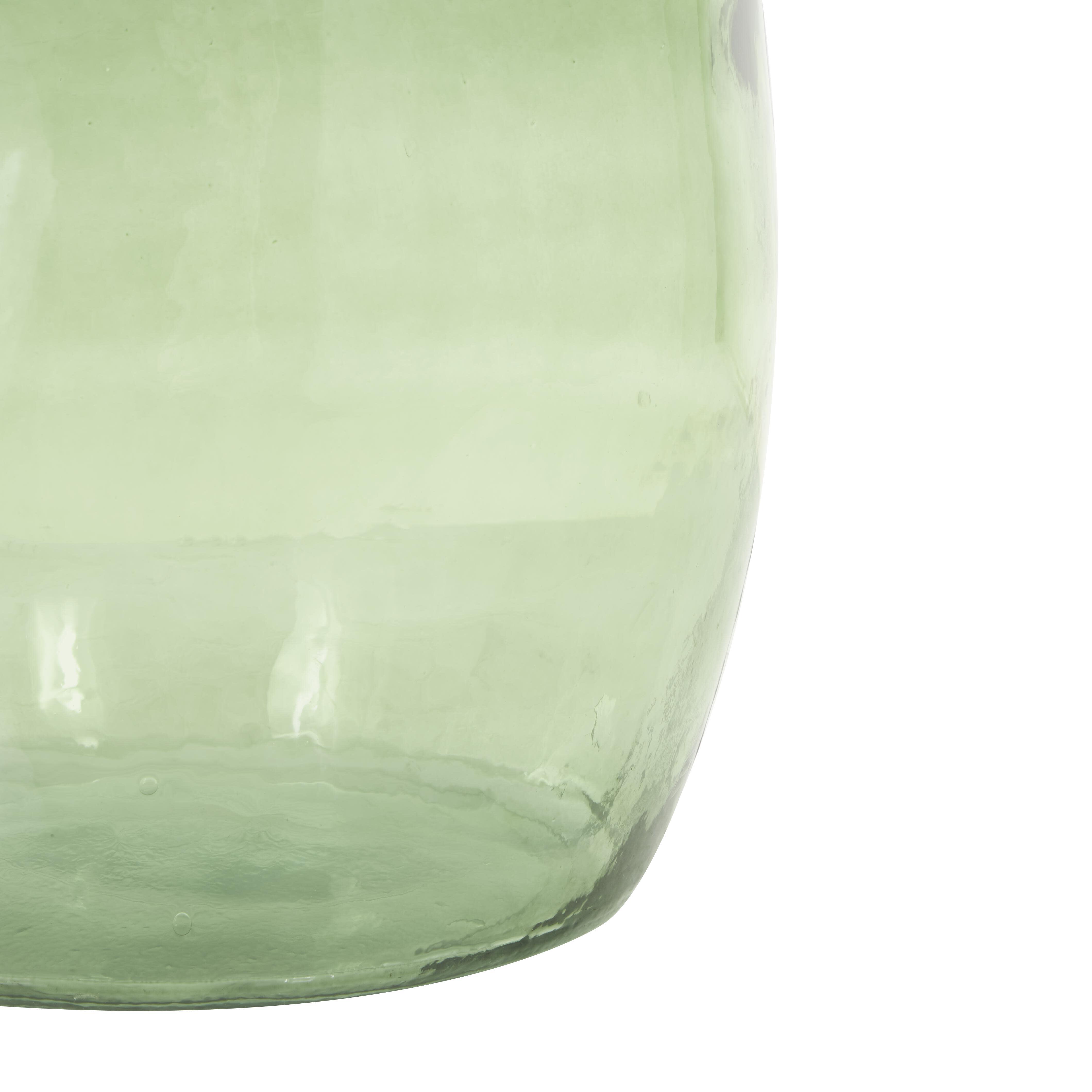 Bayberry Lane Tall Spanish Bottle Vase, Green, large