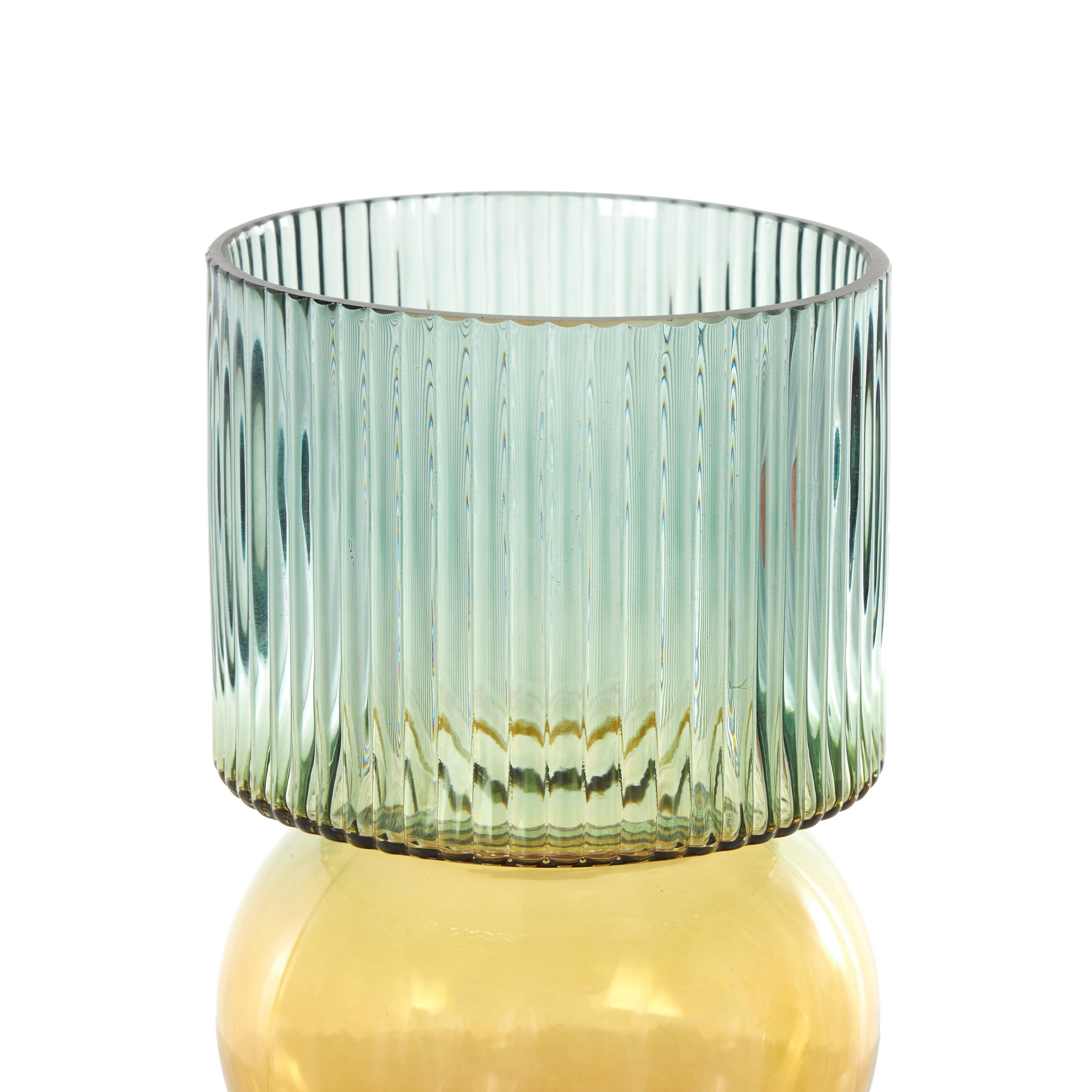 Bayberry Lane Ribbed Stones Vase (Set of 2), , large