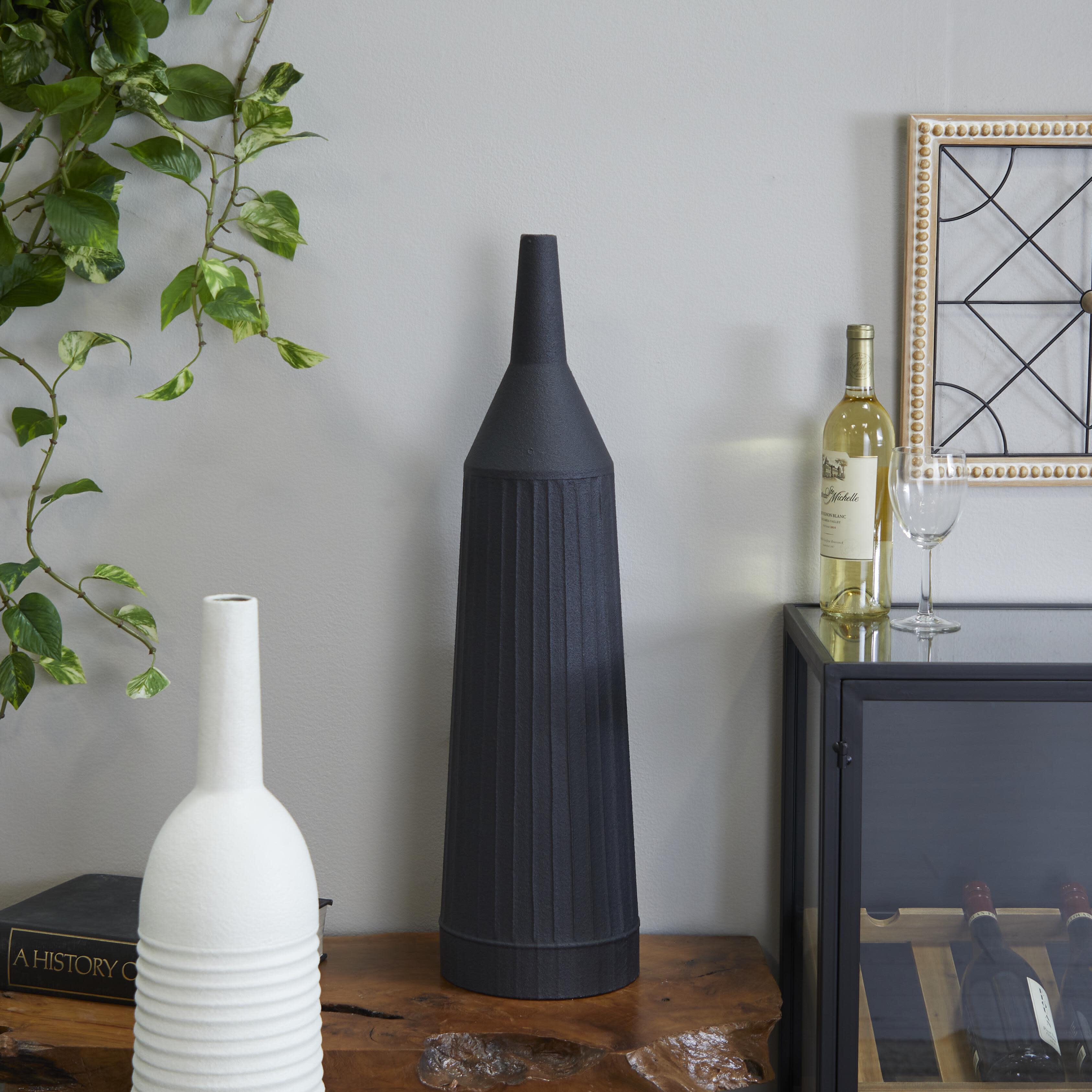 The Novogratz Grooved Vase, , large