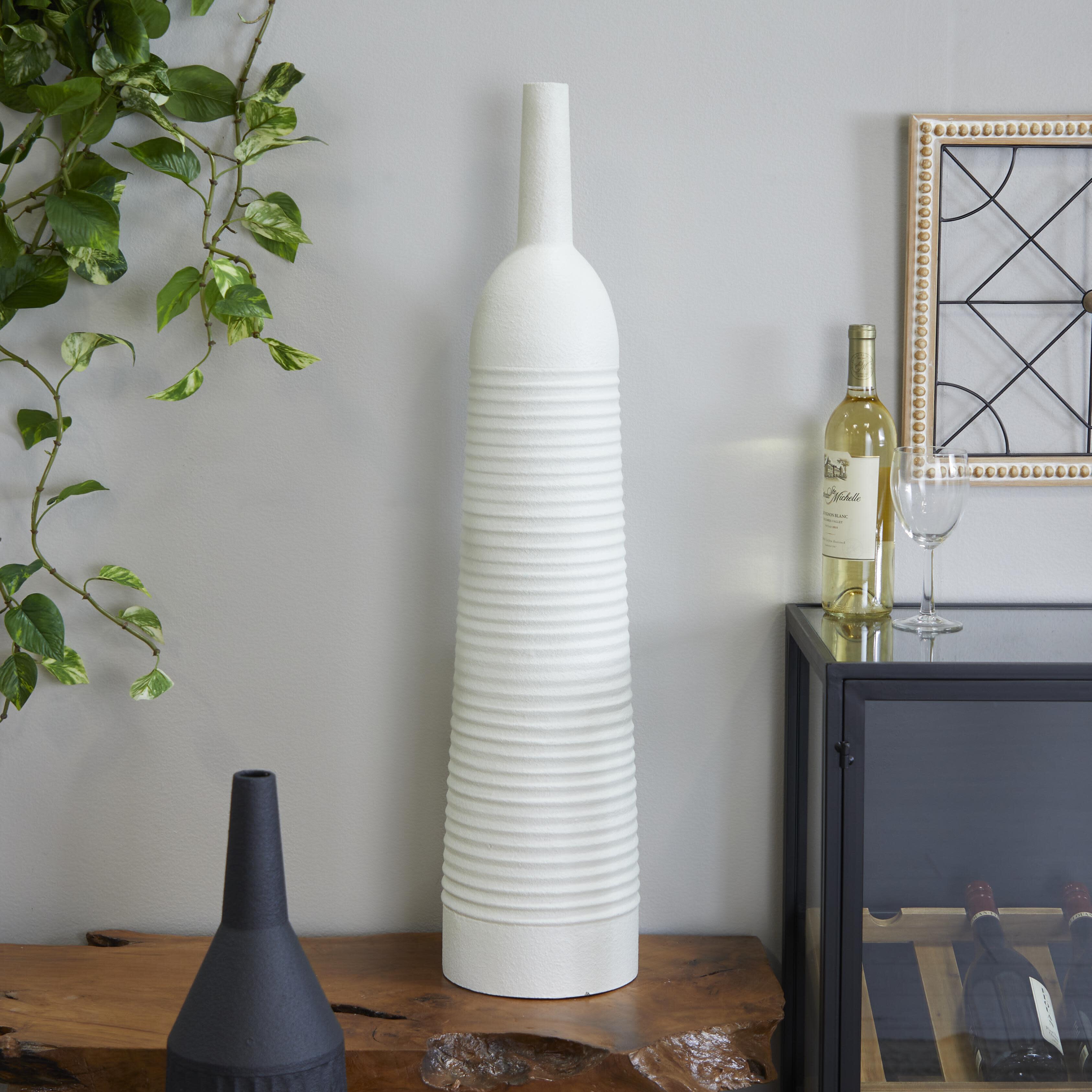 The Novogratz Grooved Decorative Vase, , large