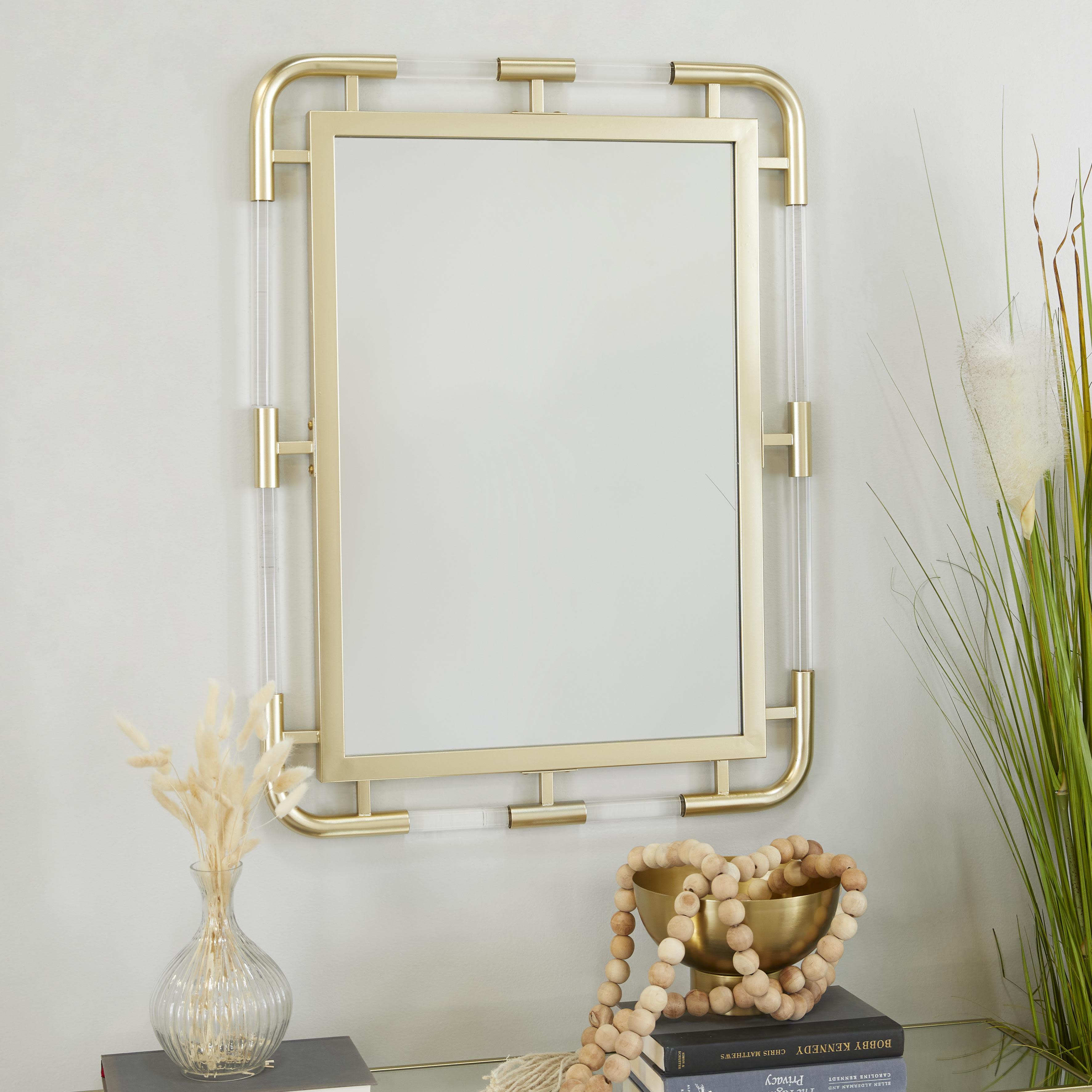 CosmoLiving by Cosmopolitan Wall Mirror, , rollover