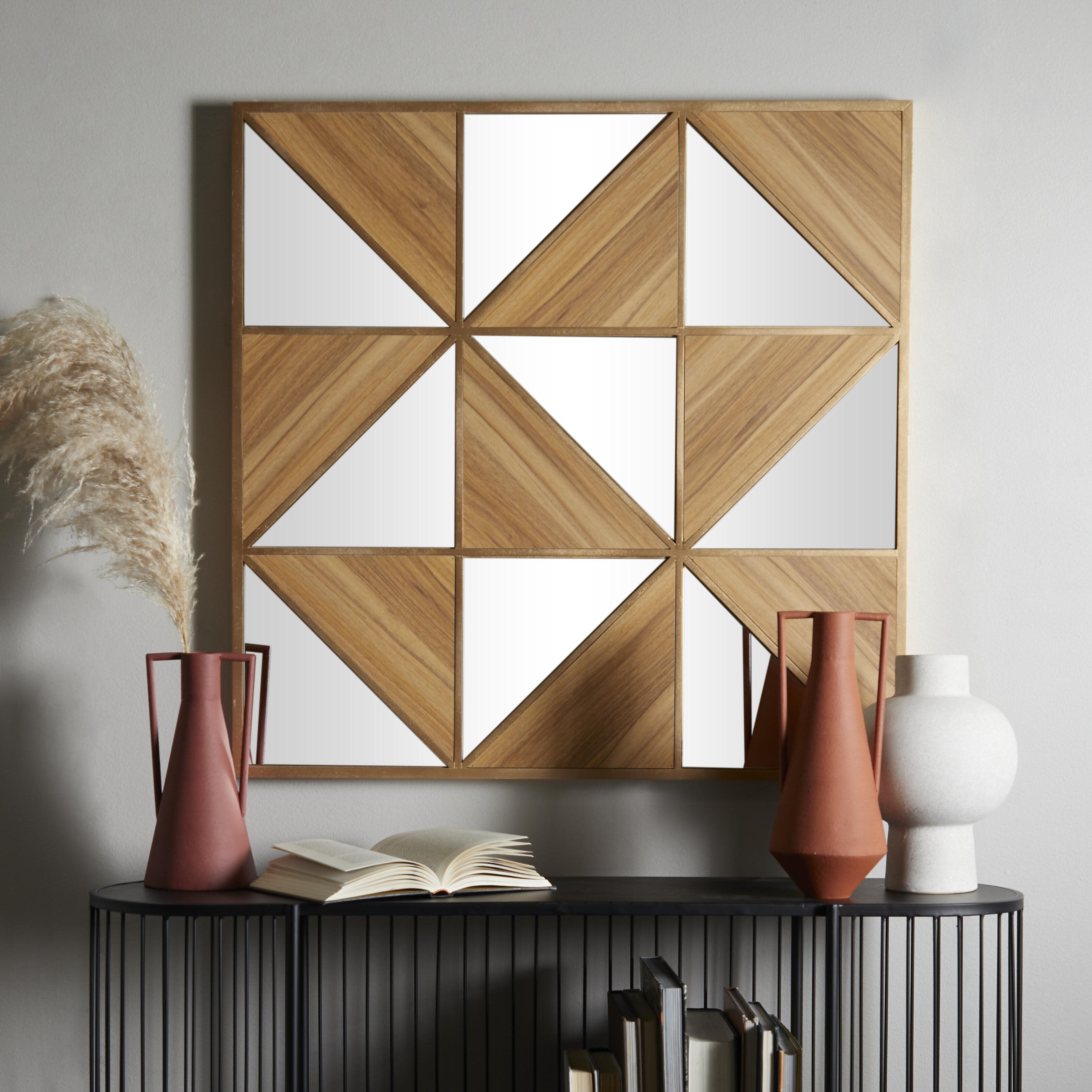 The Novogratz Mirrored Home Wall Decor, , rollover
