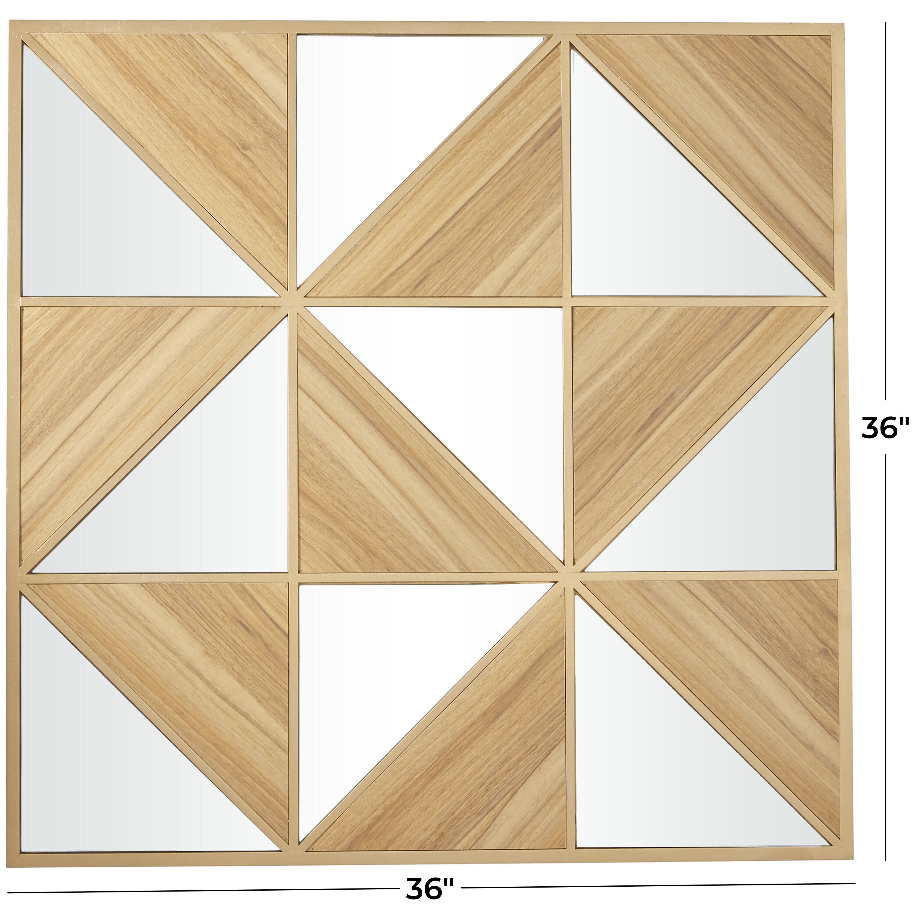 The Novogratz Mirrored Home Wall Decor, , large