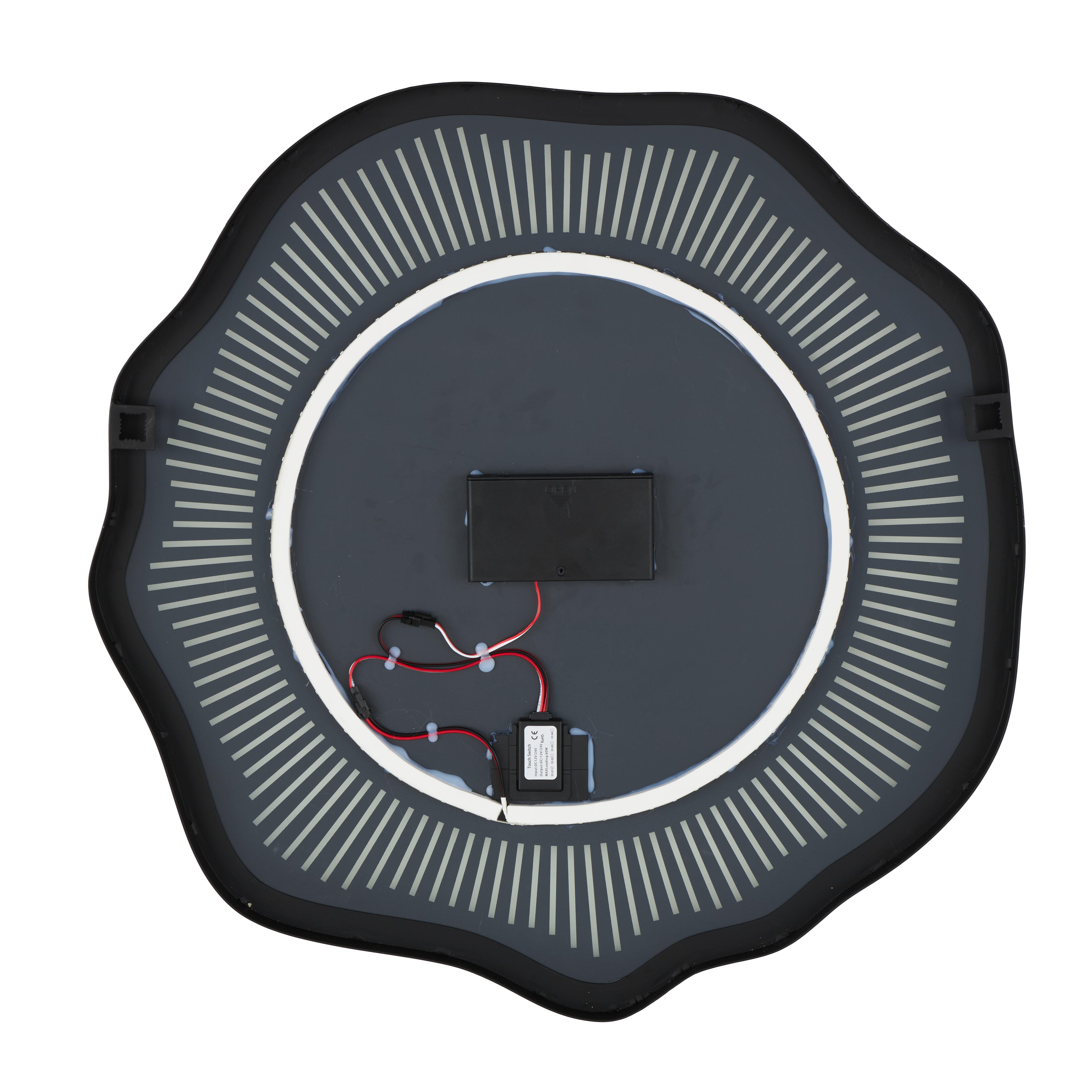 Bayberry Lane LED Hanging Wall Mirror, , large