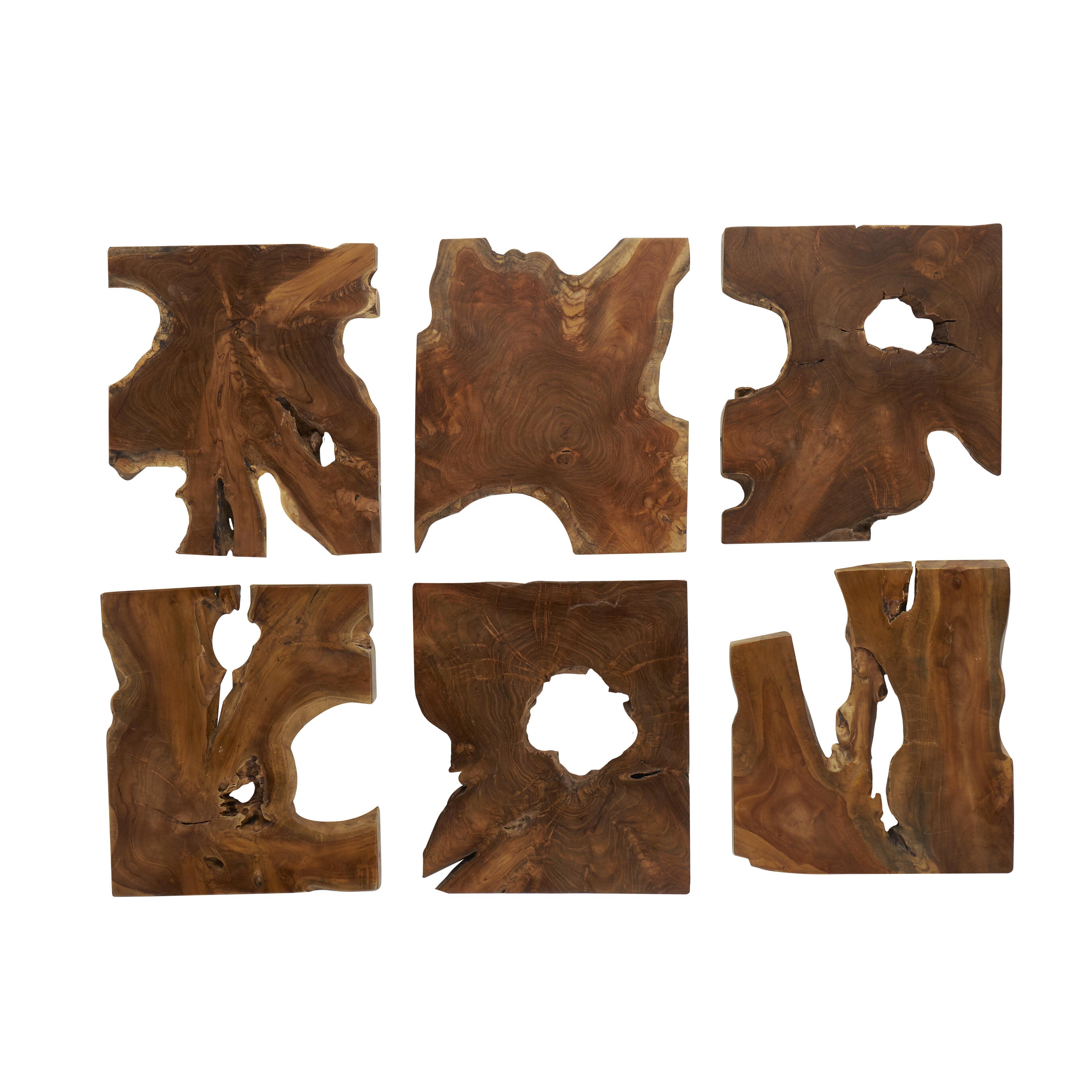 Bayberry Lane Abstract Home Wall Decor Set, , large