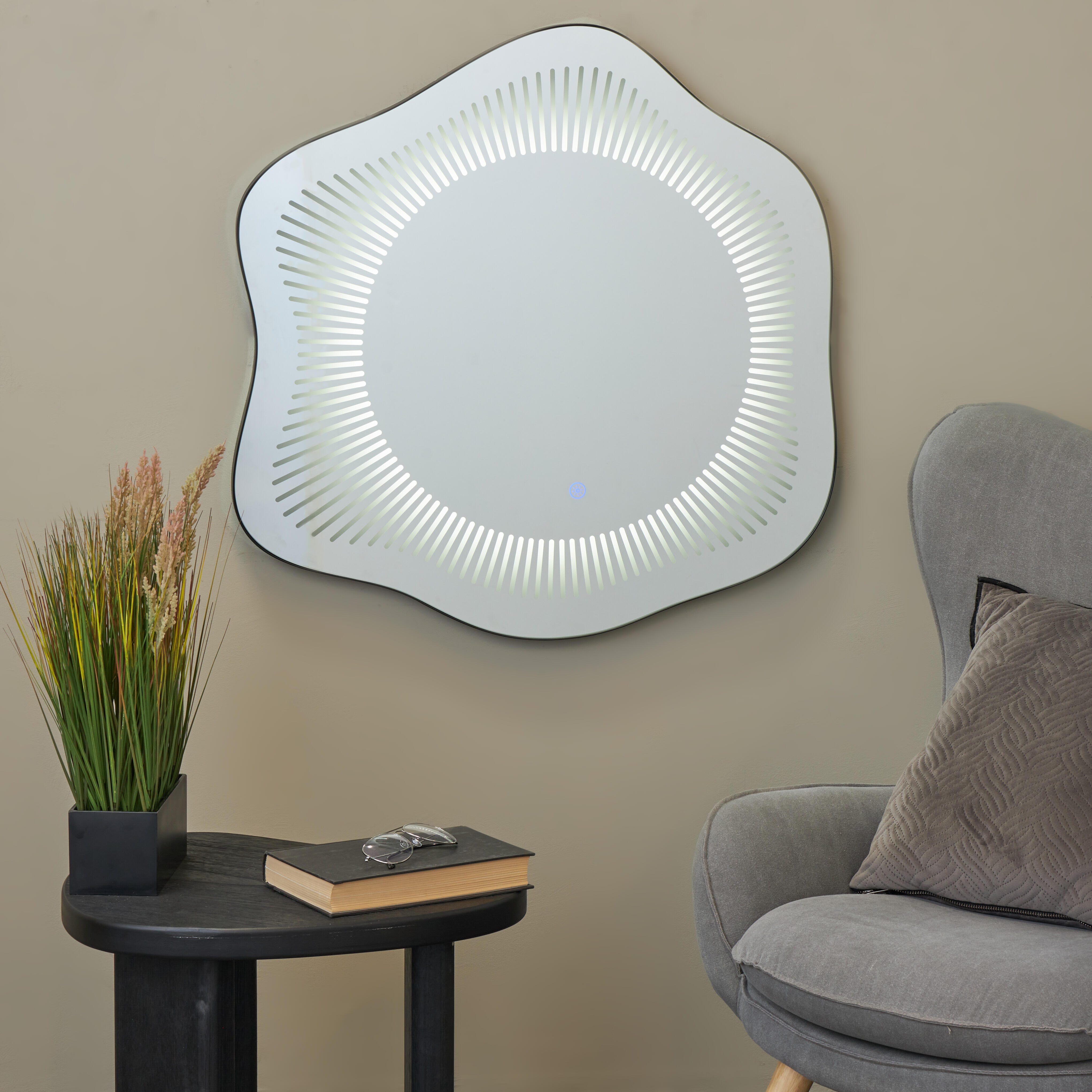 Bayberry Lane LED Wall Mirror, , rollover