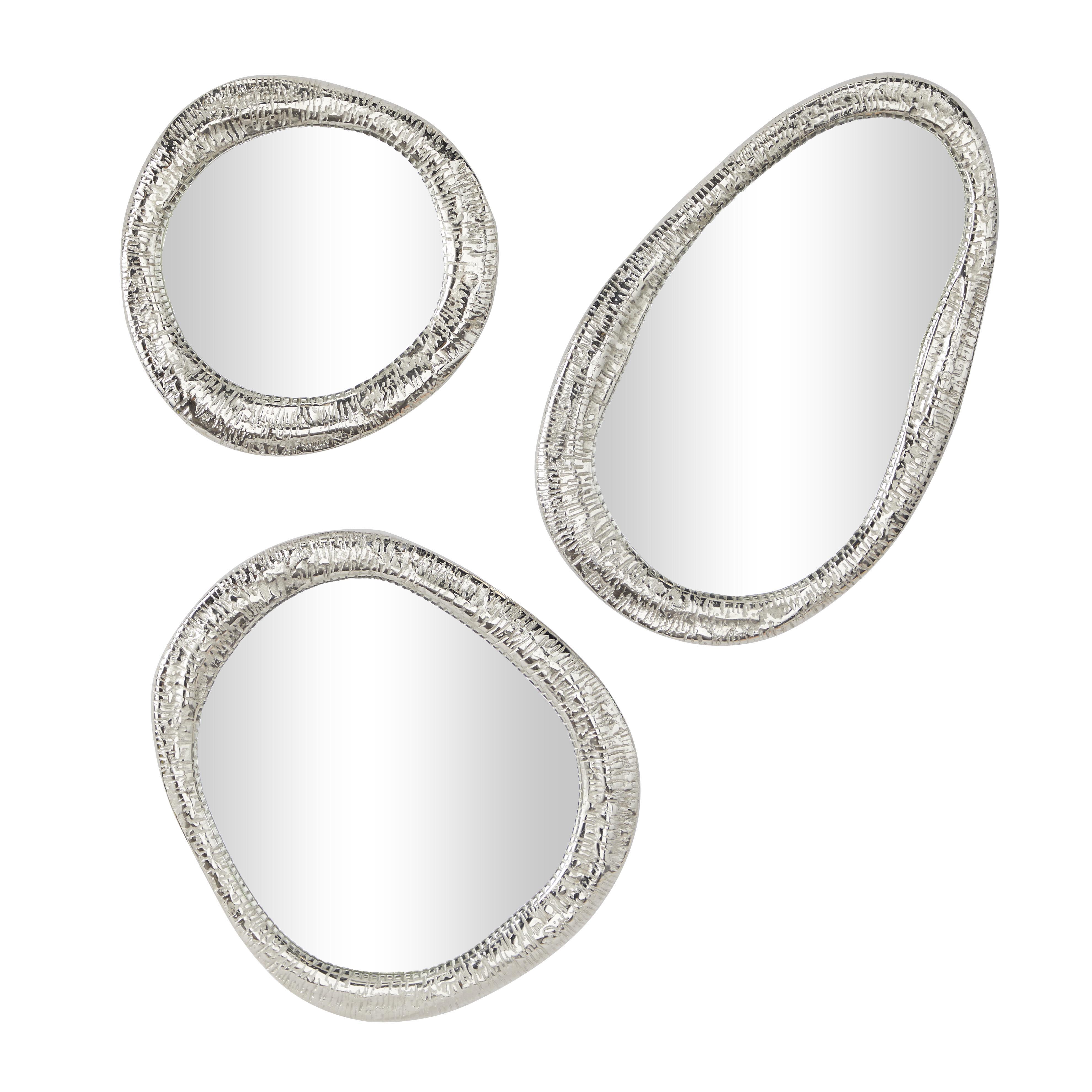 Bayberry Lane Abstract Wall Mirror Set, , large