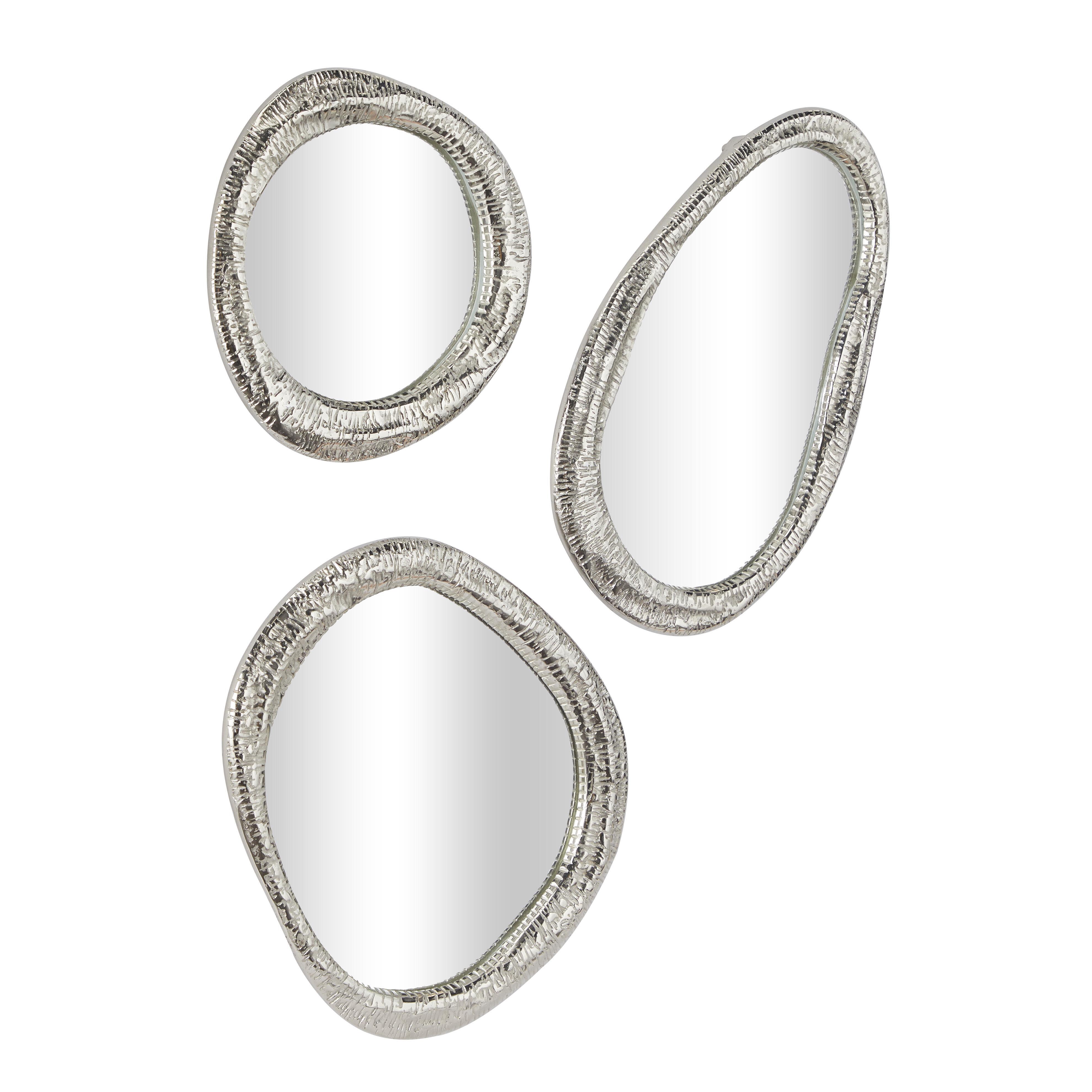 Bayberry Lane Abstract Wall Mirror Set, , large