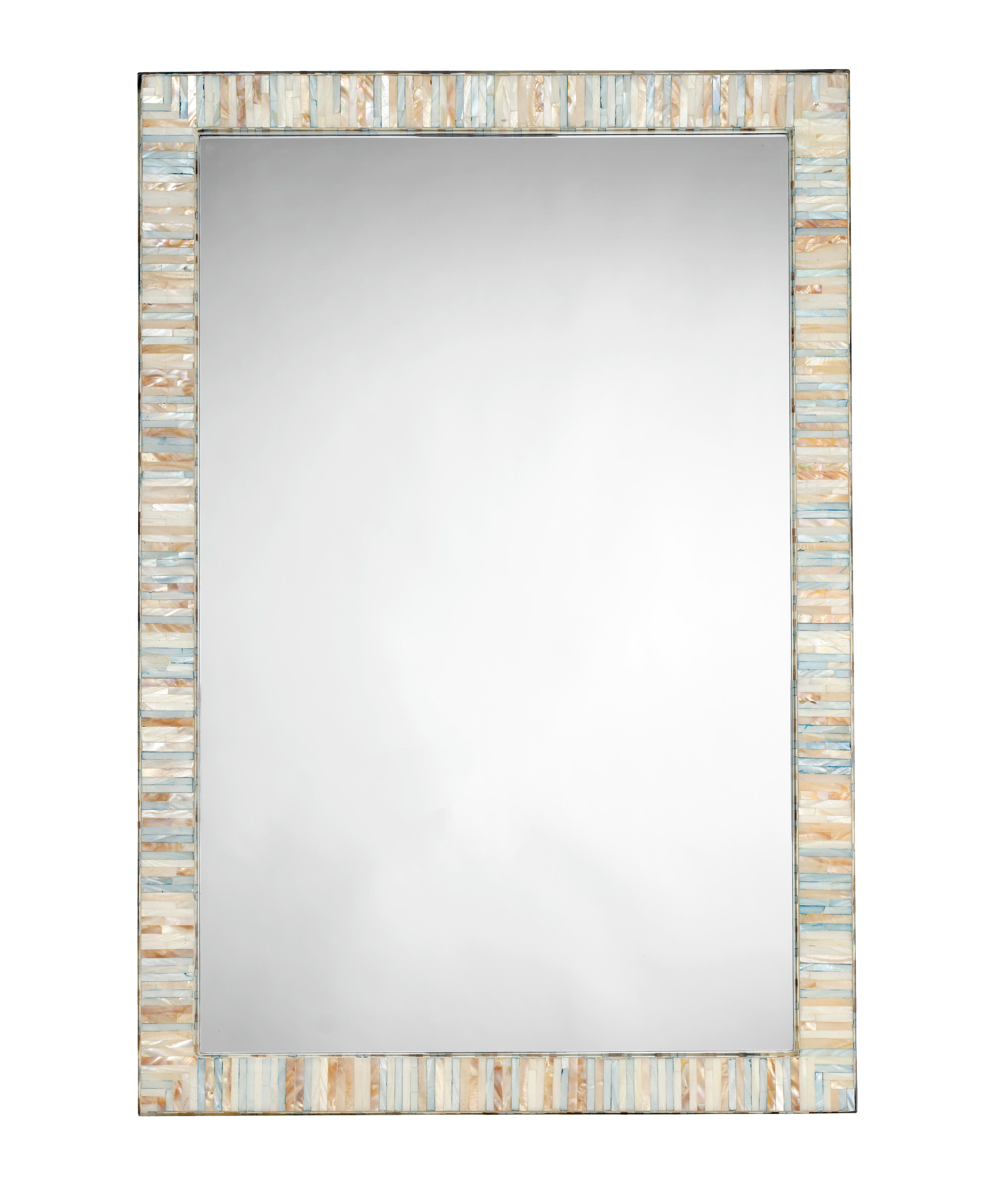 Relaxed Elegance Amber Wall Mirror, , large