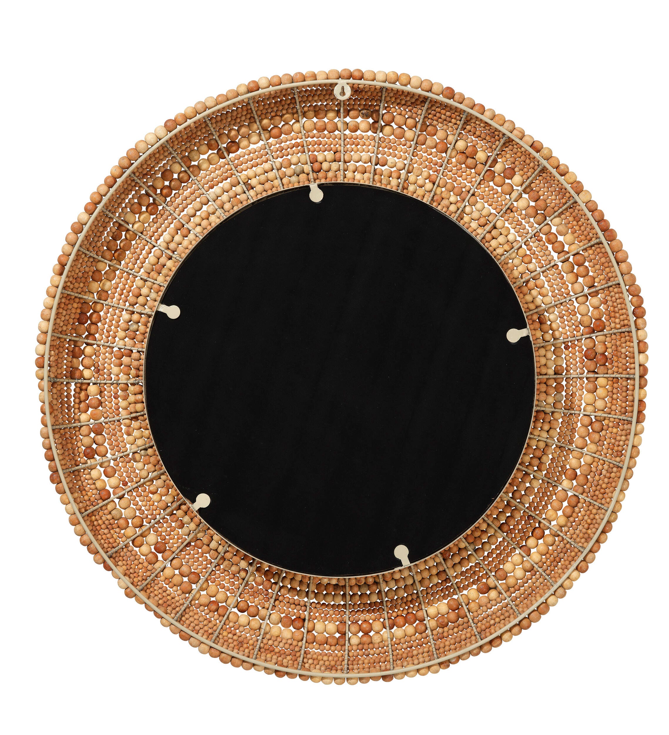 Relaxed Elegance Miramar Wall Mirror, Natural, large