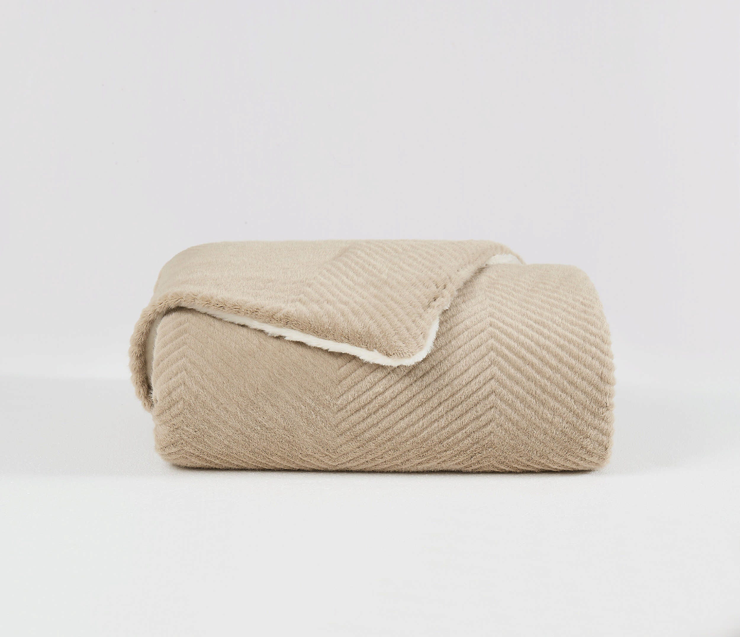 Brooklyn Loom Corduroy Throw, Beige, large