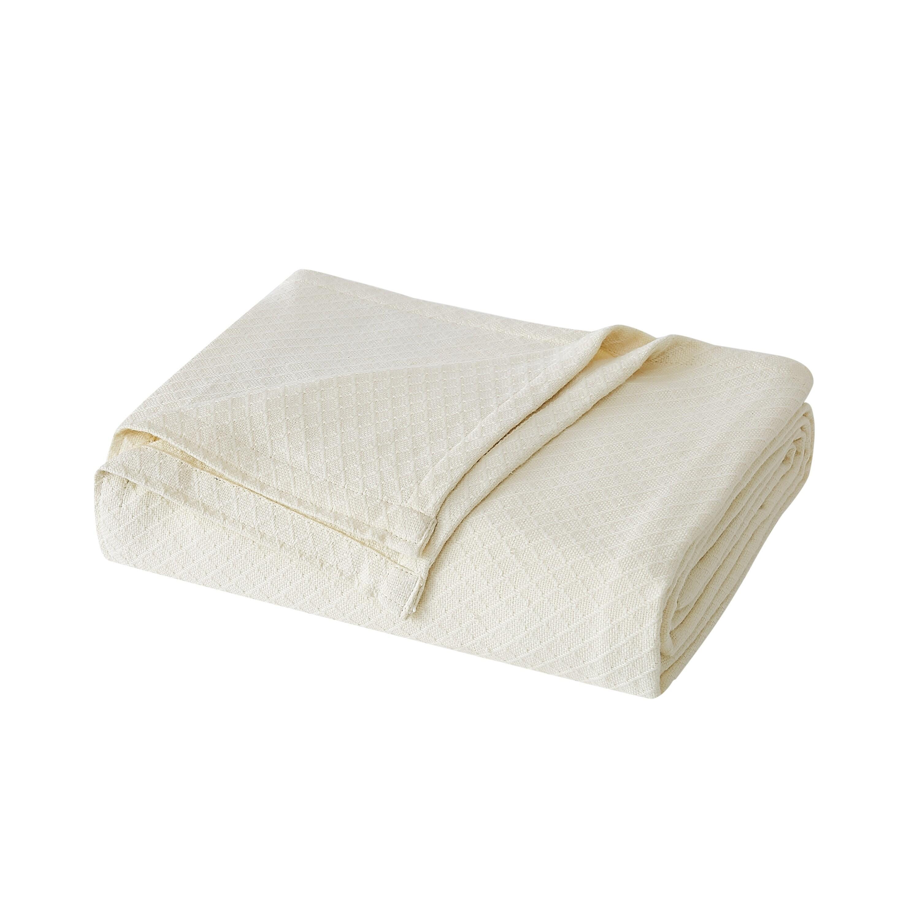 Royal Velvet Dream Blanket, Ivory, large