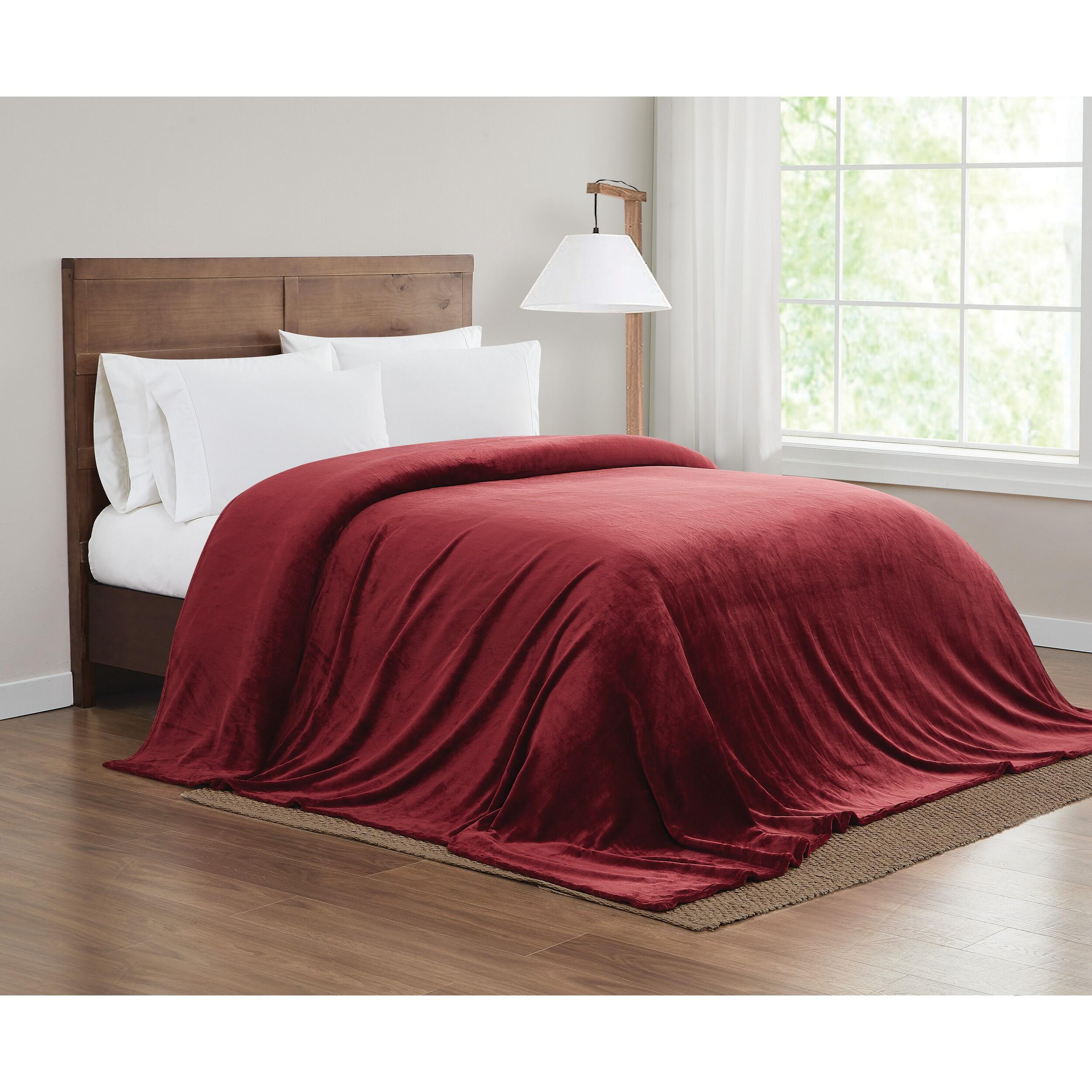 Truly Soft Throw, Cabernet, large