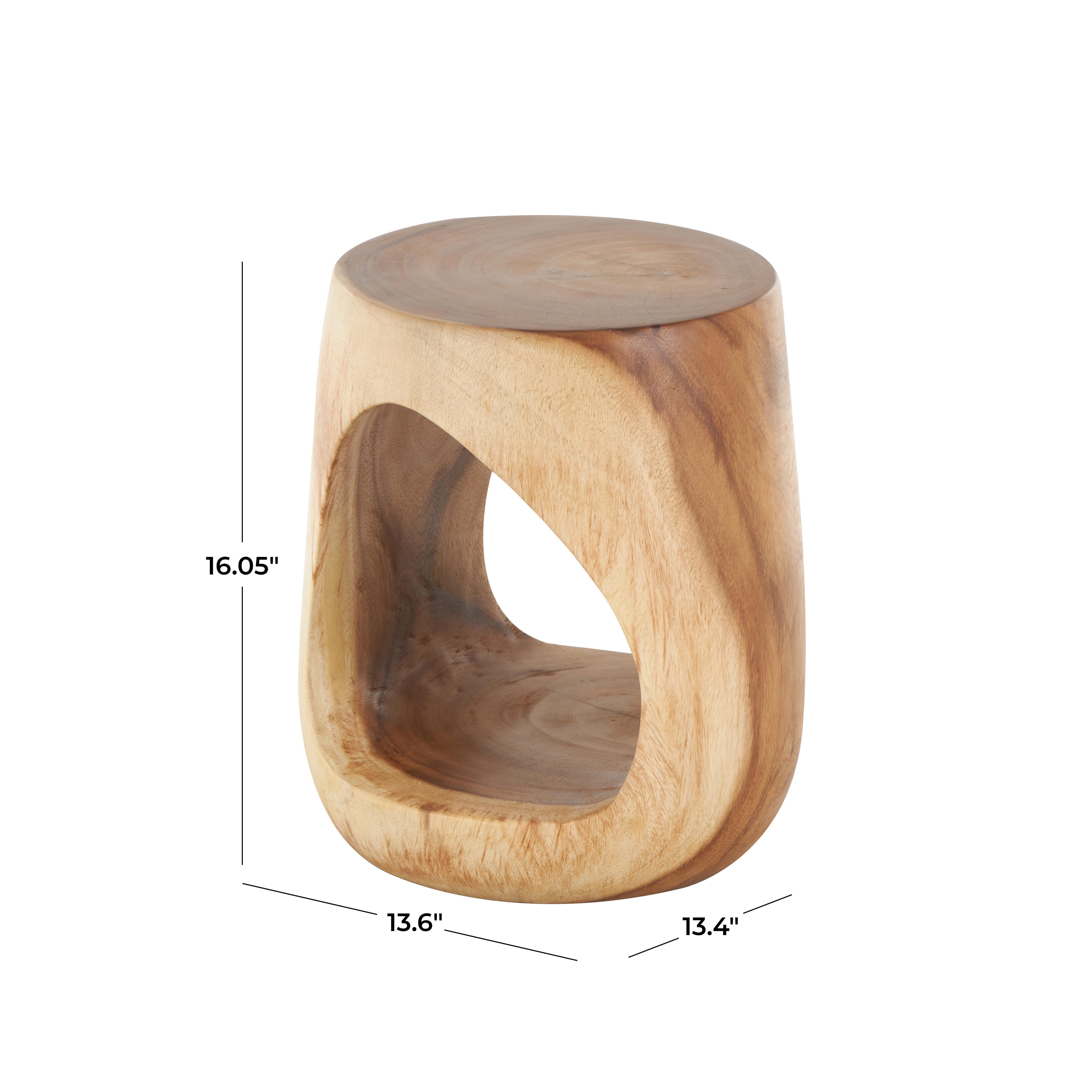 Bayberry Lane Cutout Accent End Table, , large