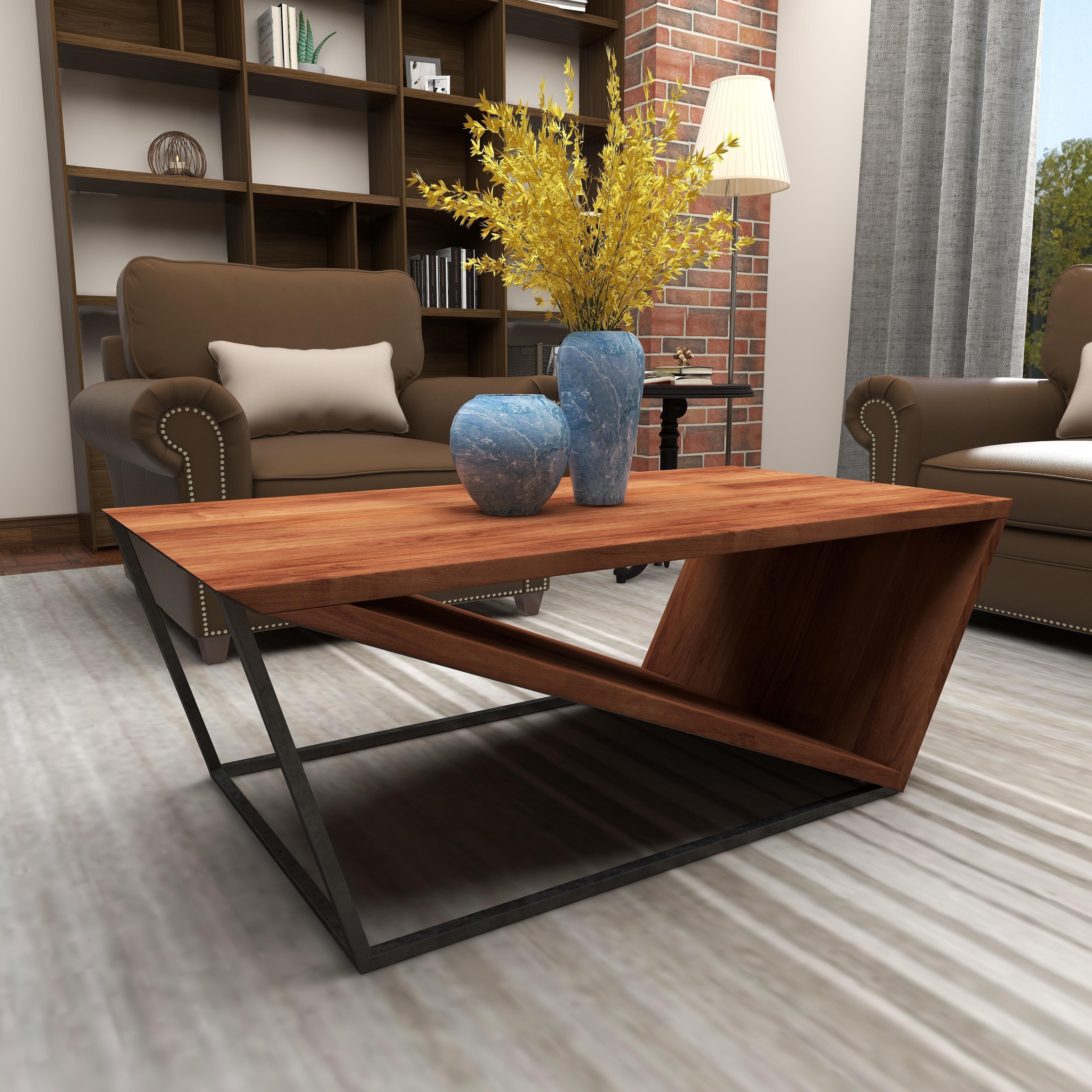 Bayberry Lane Open Frame Coffee Table, , large