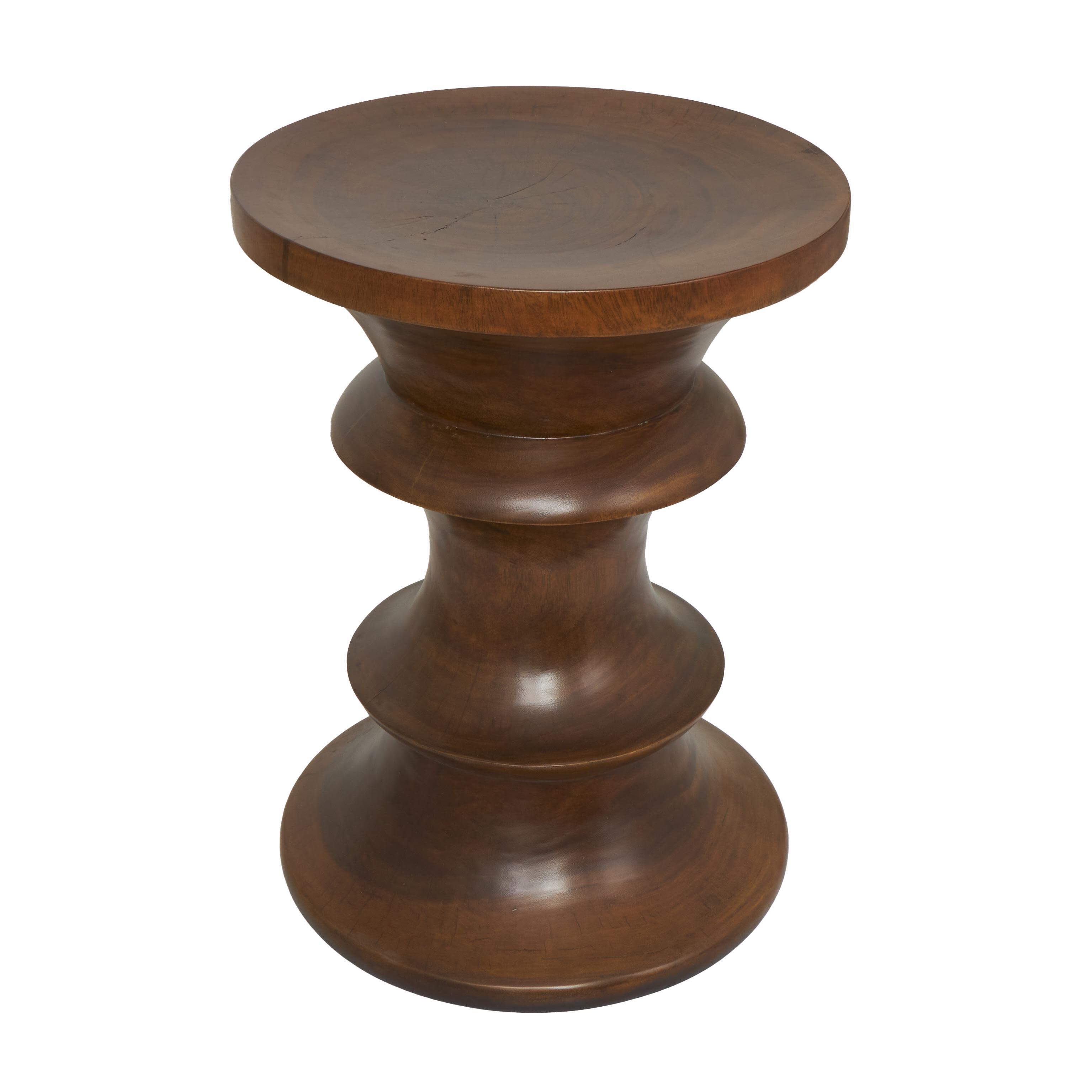 Bayberry Lane Geometric Accent End Table, , large