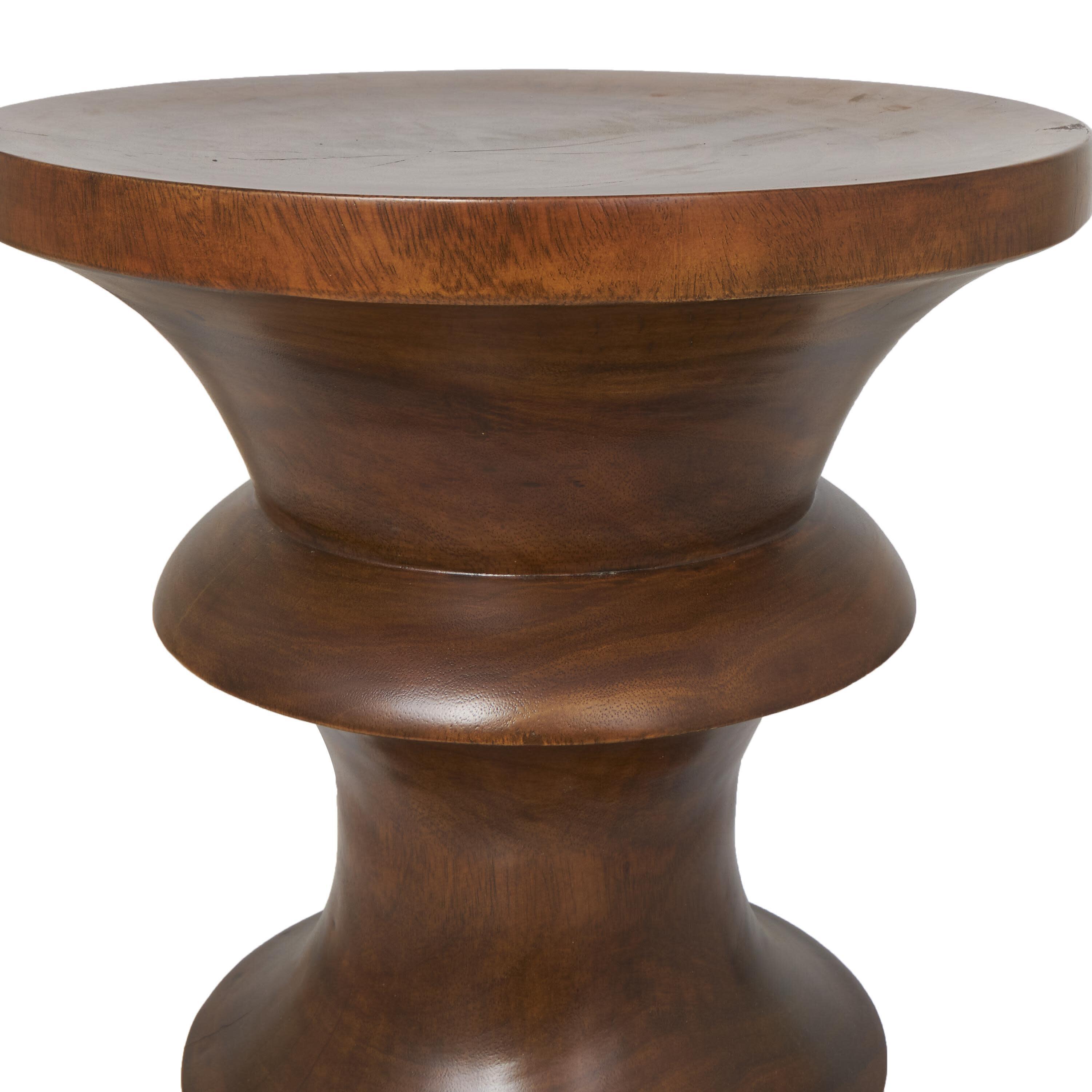 Bayberry Lane Geometric Accent End Table, , large