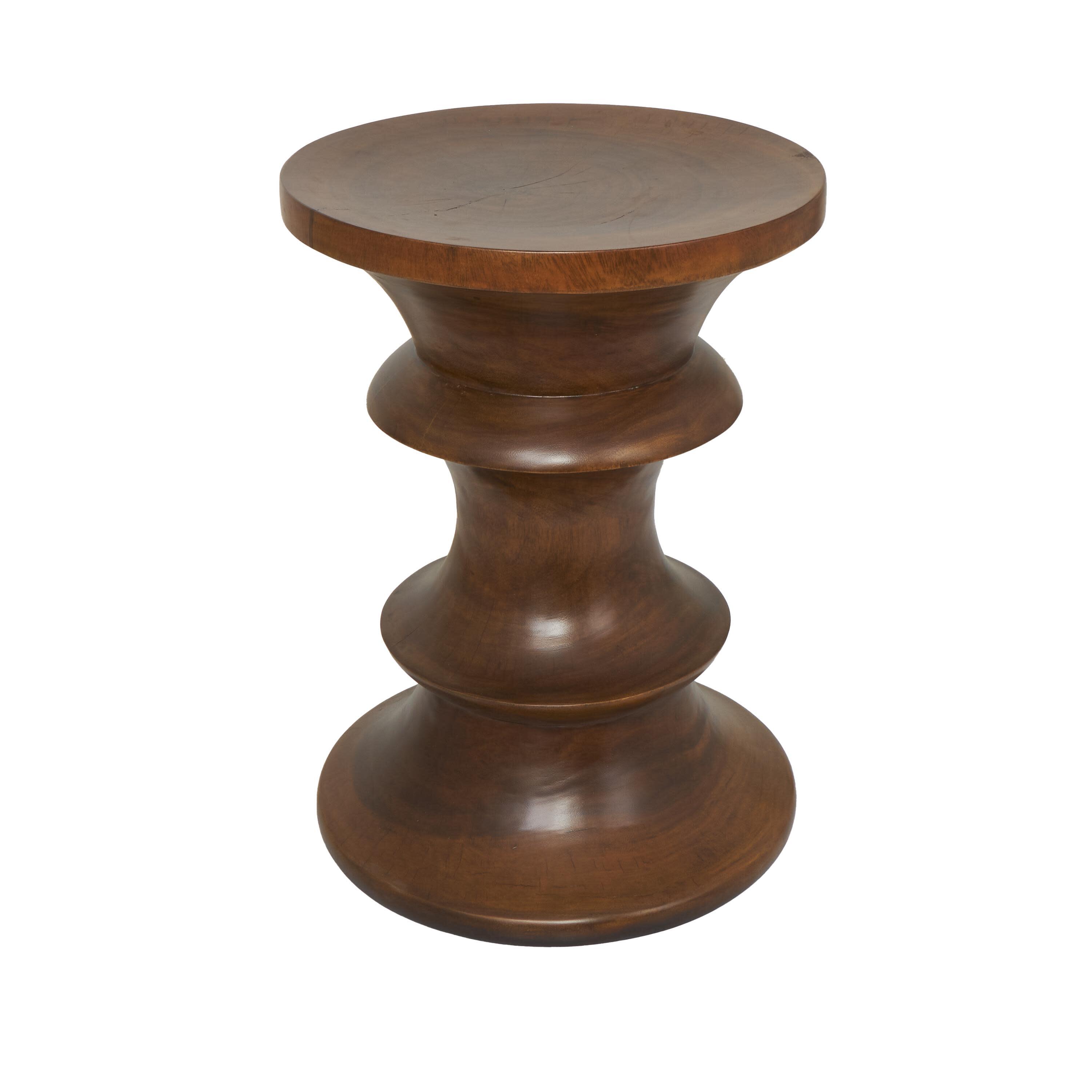 Bayberry Lane Geometric Accent End Table, , large