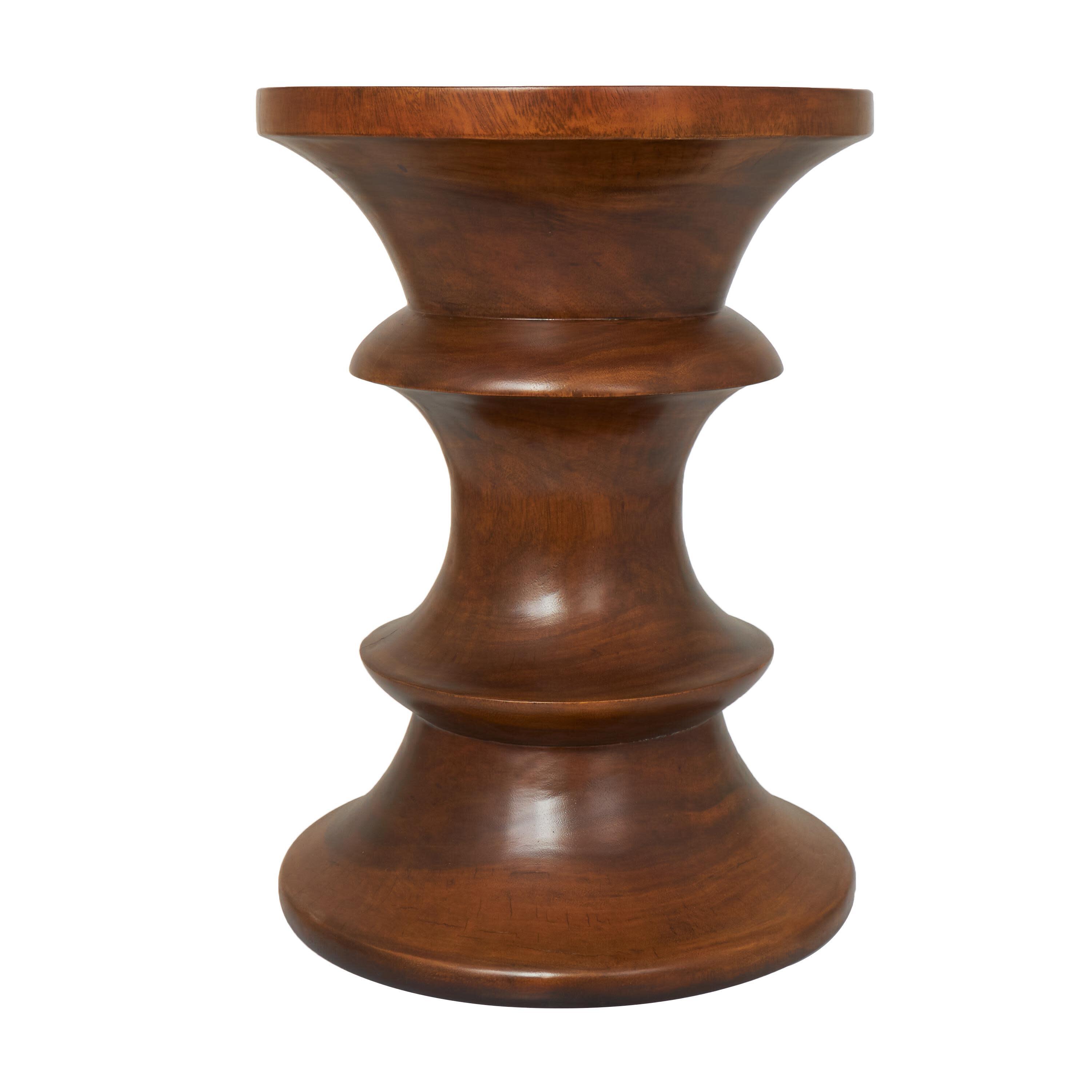 Bayberry Lane Geometric Accent End Table, , large
