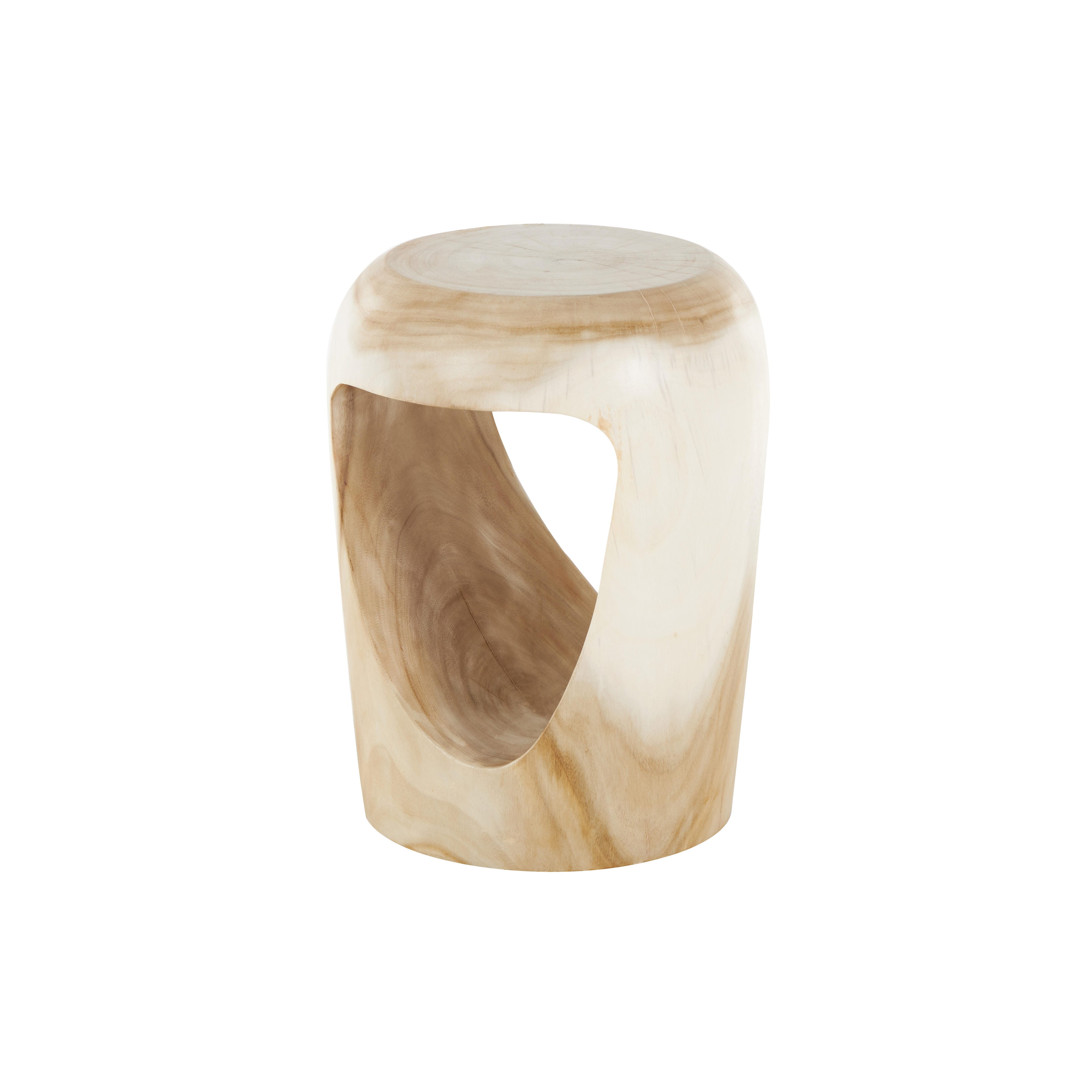 Bayberry Lane Triangle Cutout Stool, , large