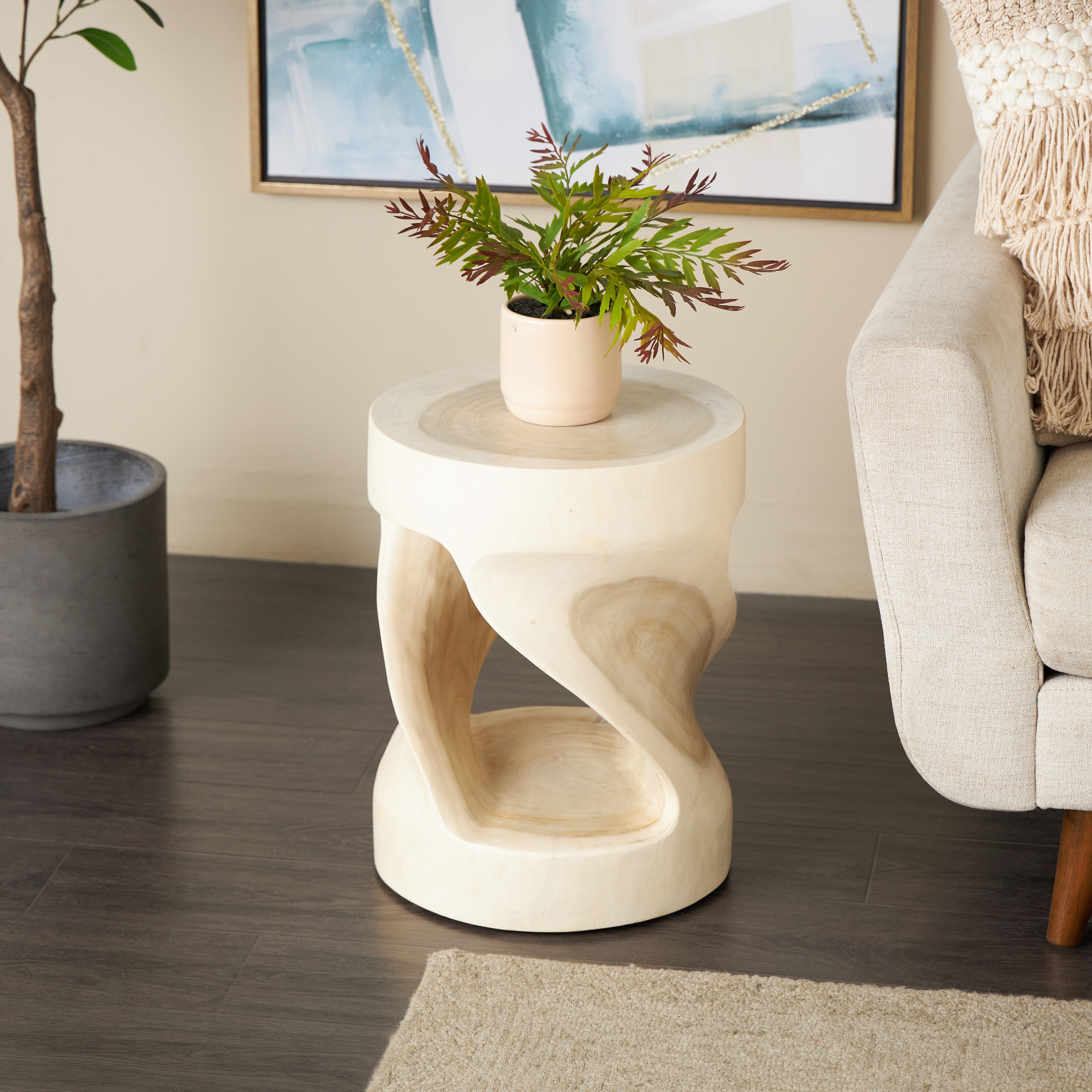 Bayberry Lane Spiral Stool, , large