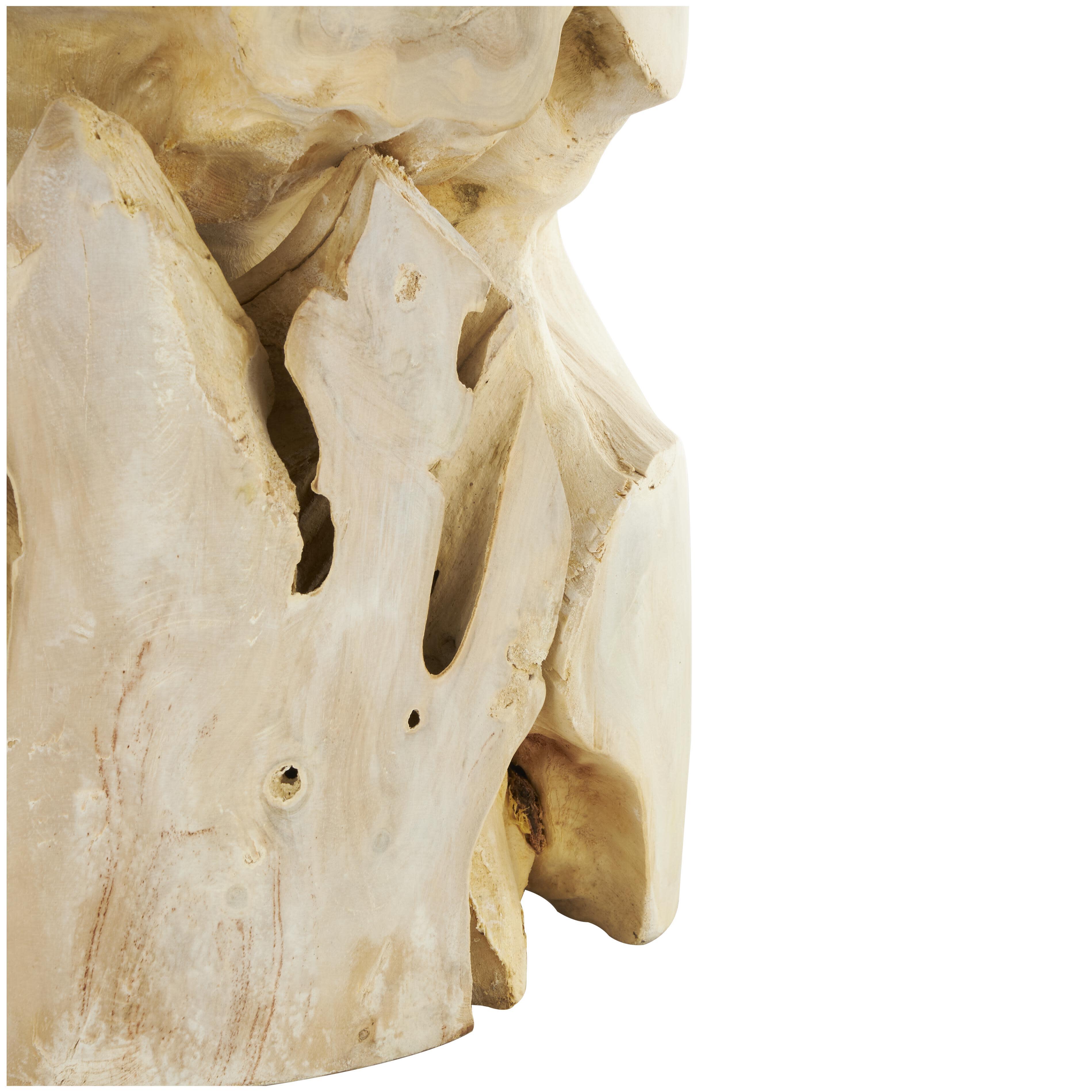 Bayberry Lane Natural Cutout Accent End Table, , large