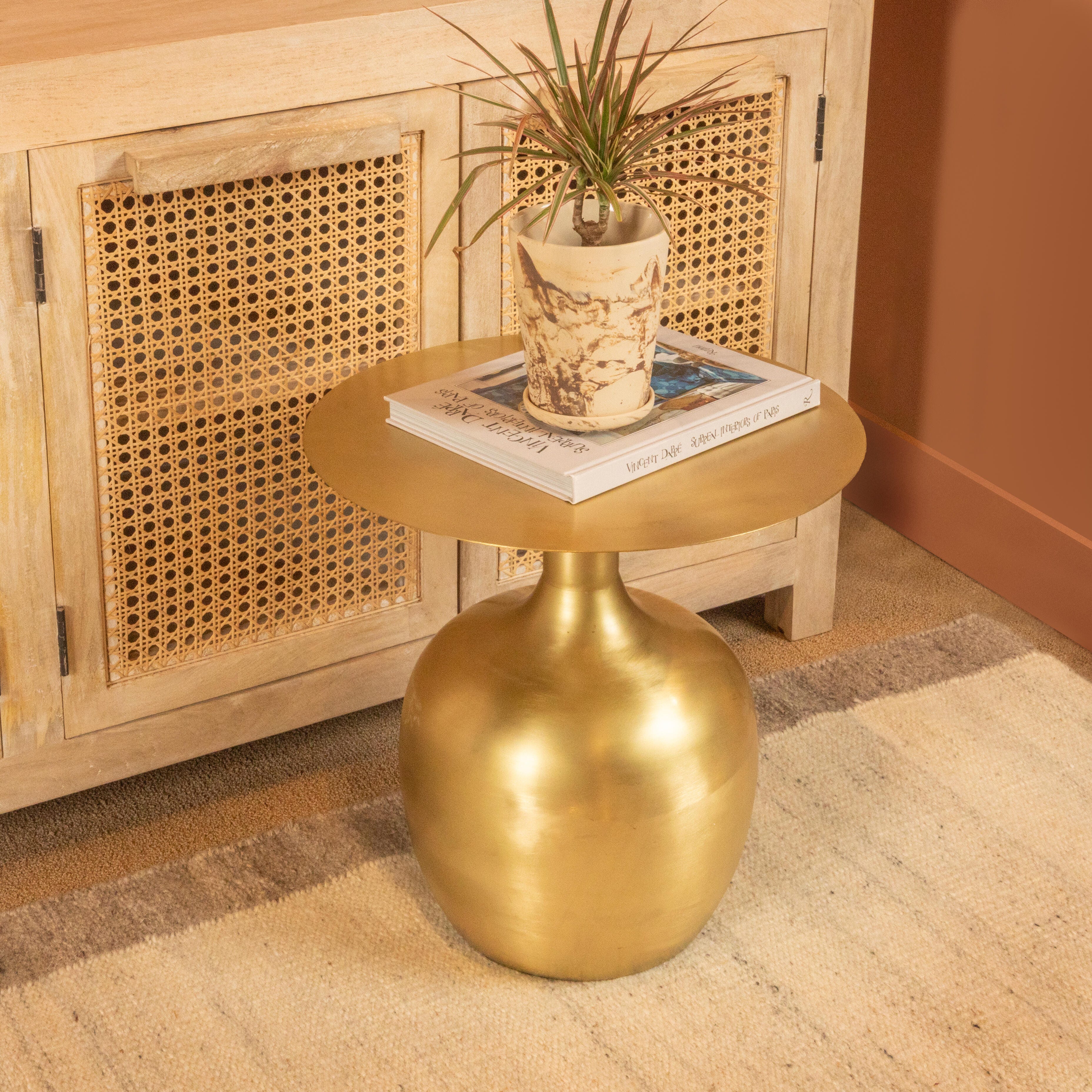 Storied Home 18" Side Table, , large